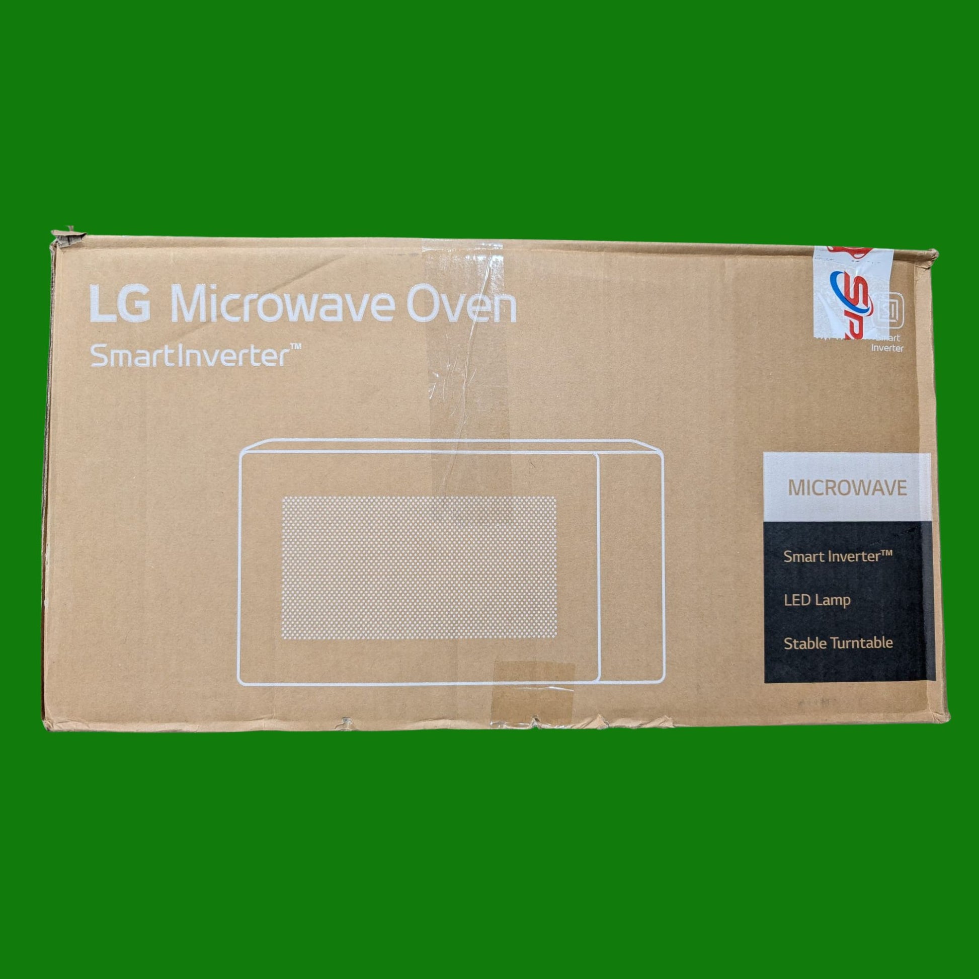 LG MH6336GIB Forno Microonde Smart Inverter con Grill al Quarzo, 23 Litri, 1000 W, Programmi Automatici, 5 Livelli di Potenza Regolabili - Nero Fumè