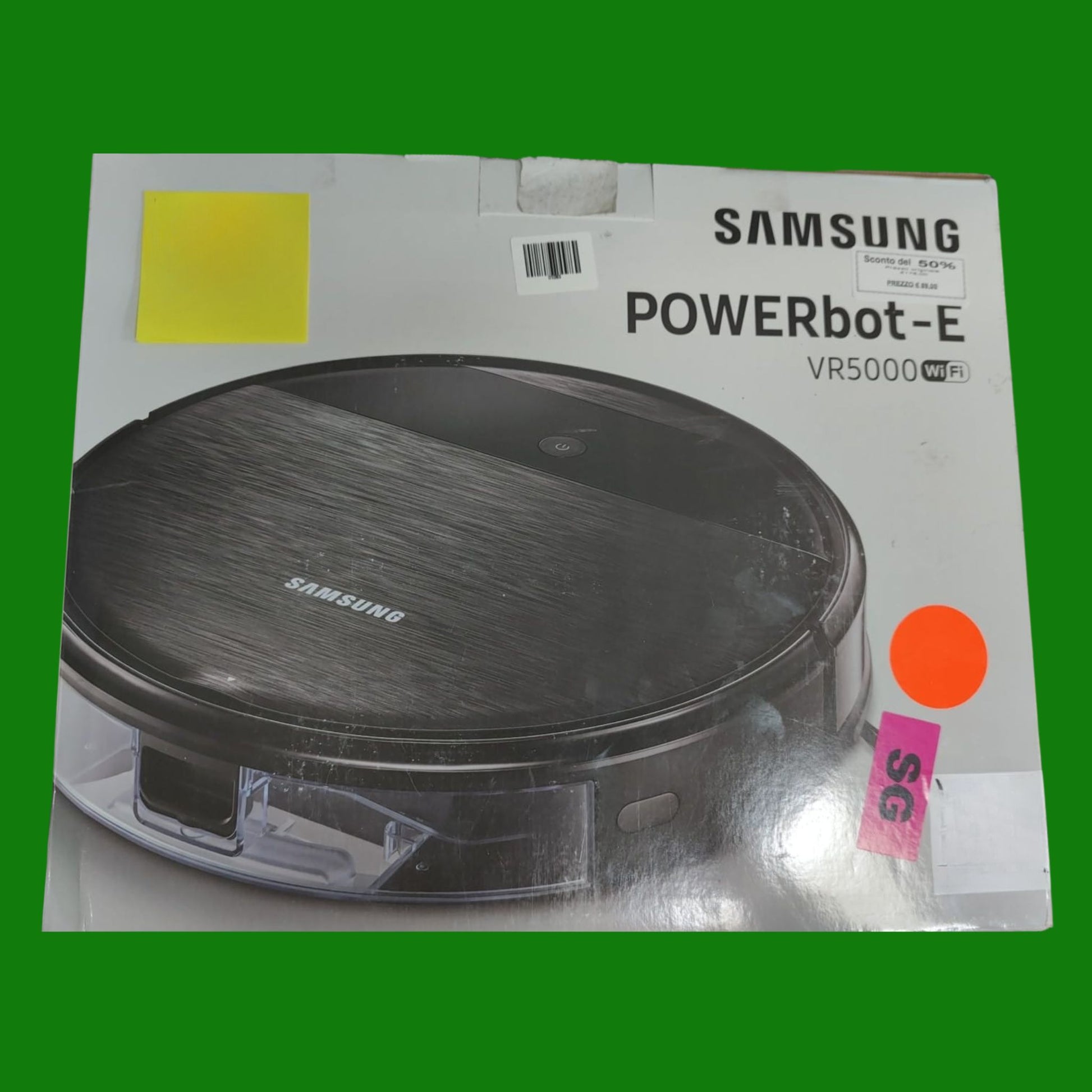 Samsung POWERbot™ VR05R5050WK, Aspirapolvere 2 in 1 Aspira e Lava