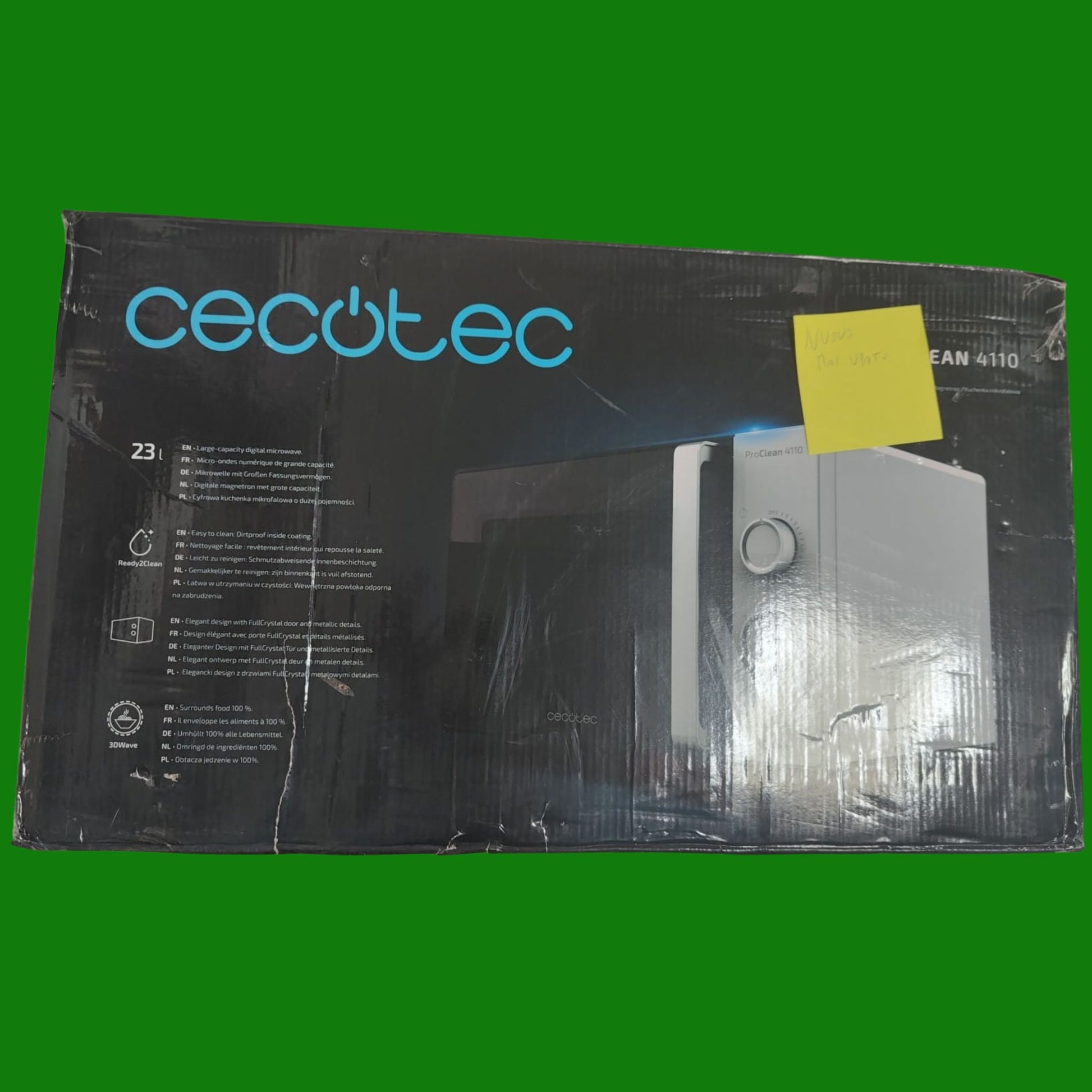Cecotec Forno a Microonde con Grill ProClean 4110 da 23 Litri, 700W di potenza