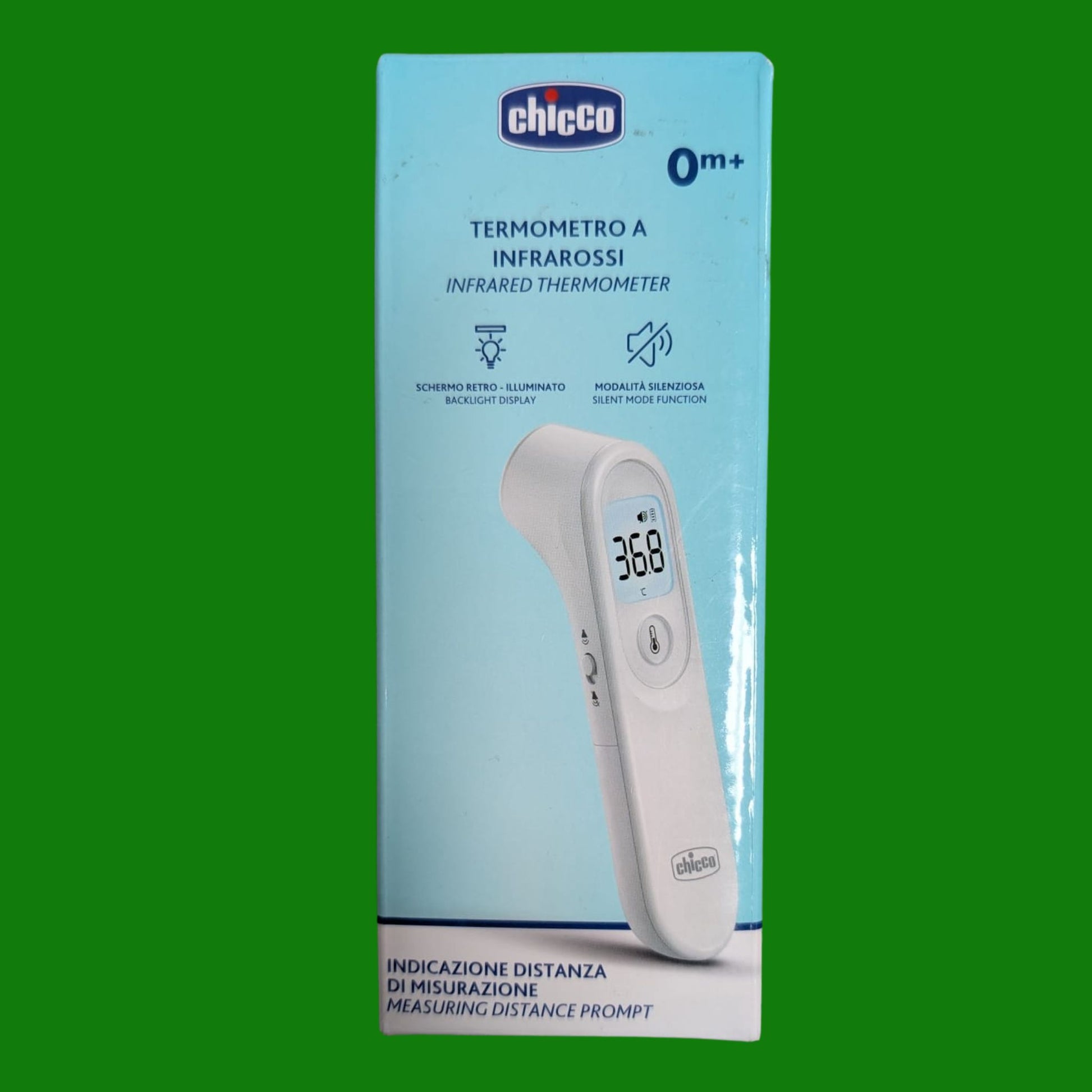 Chicco Termometro a Infrarossi YT-1, con Schermo Retroilluminato