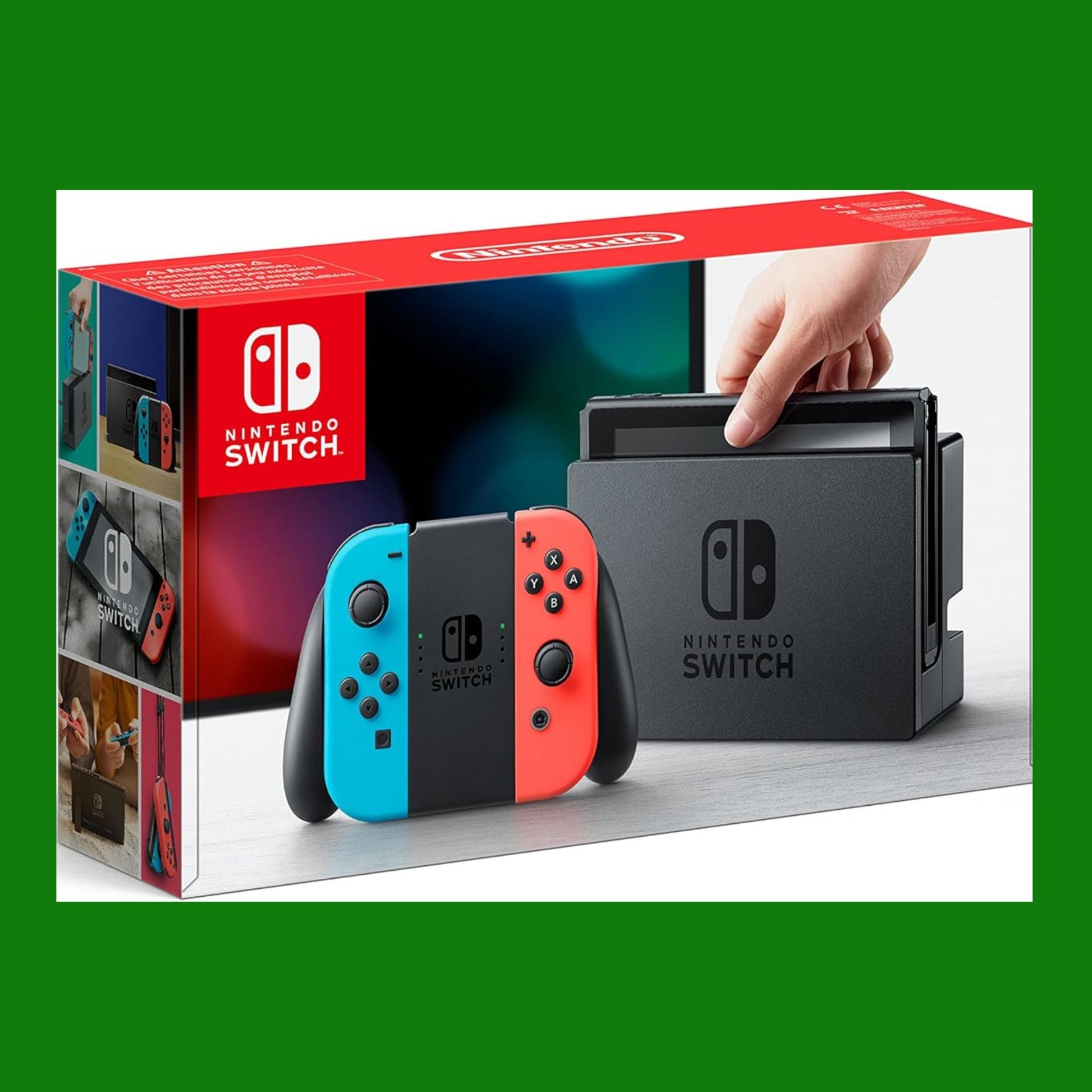 Nintendo - Console Nintendo Switch - Blu/Rosso Neon