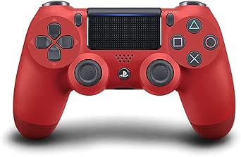 PlayStation 4 - Dualshock 4 Controller Wireless V2, Rosso (Magma Red) Standard