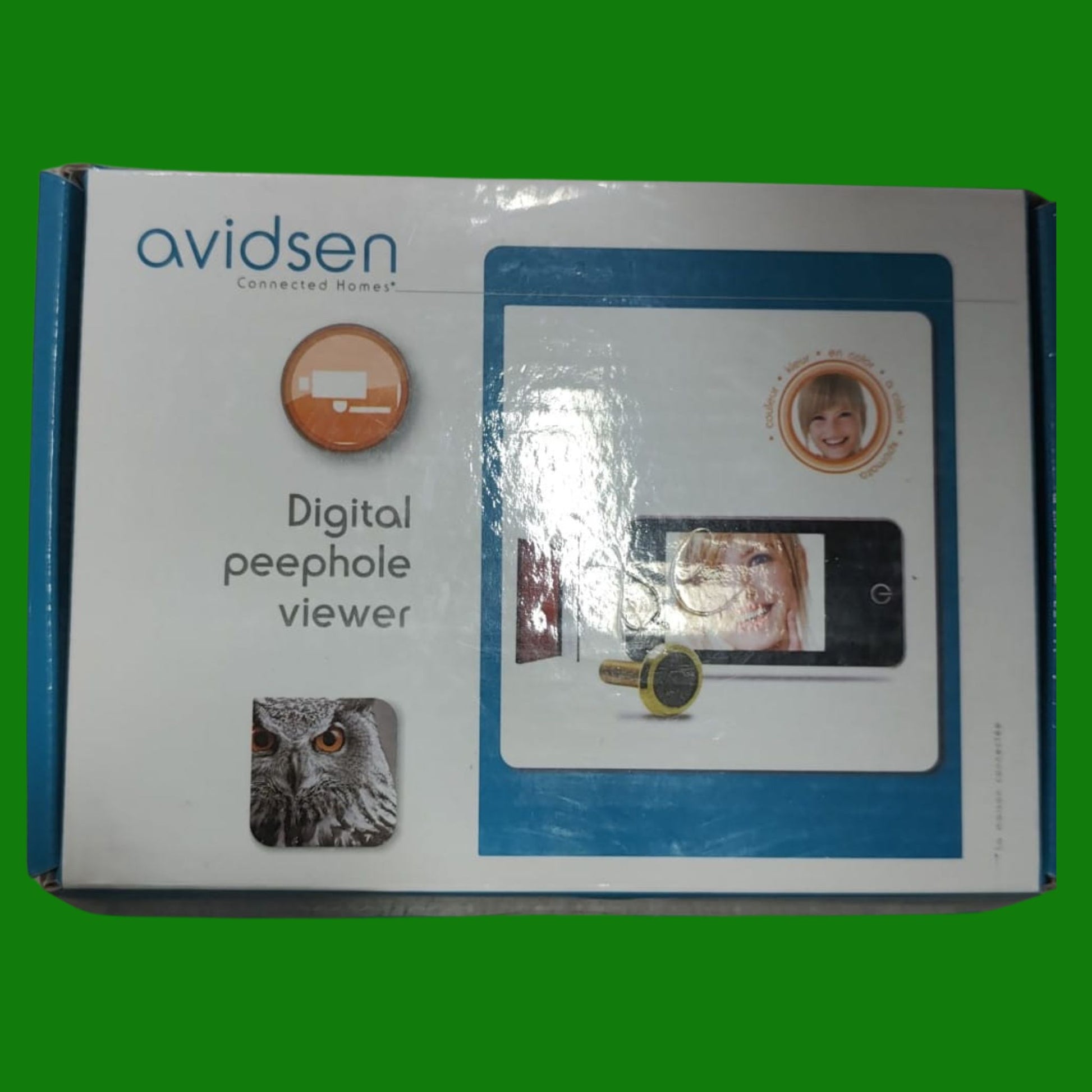 avidesn Kit camera digitale per porte ingresso spioncino