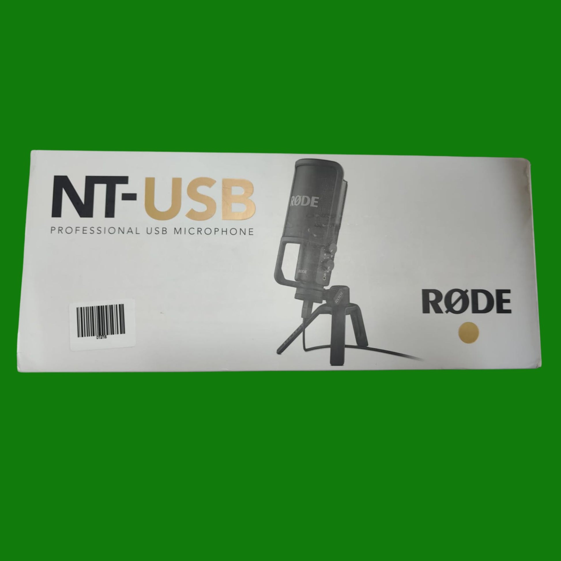 RØDE NT-USB Microfono a Condensatore USB di Qualità da Studio Versatile con Filtro Antipop