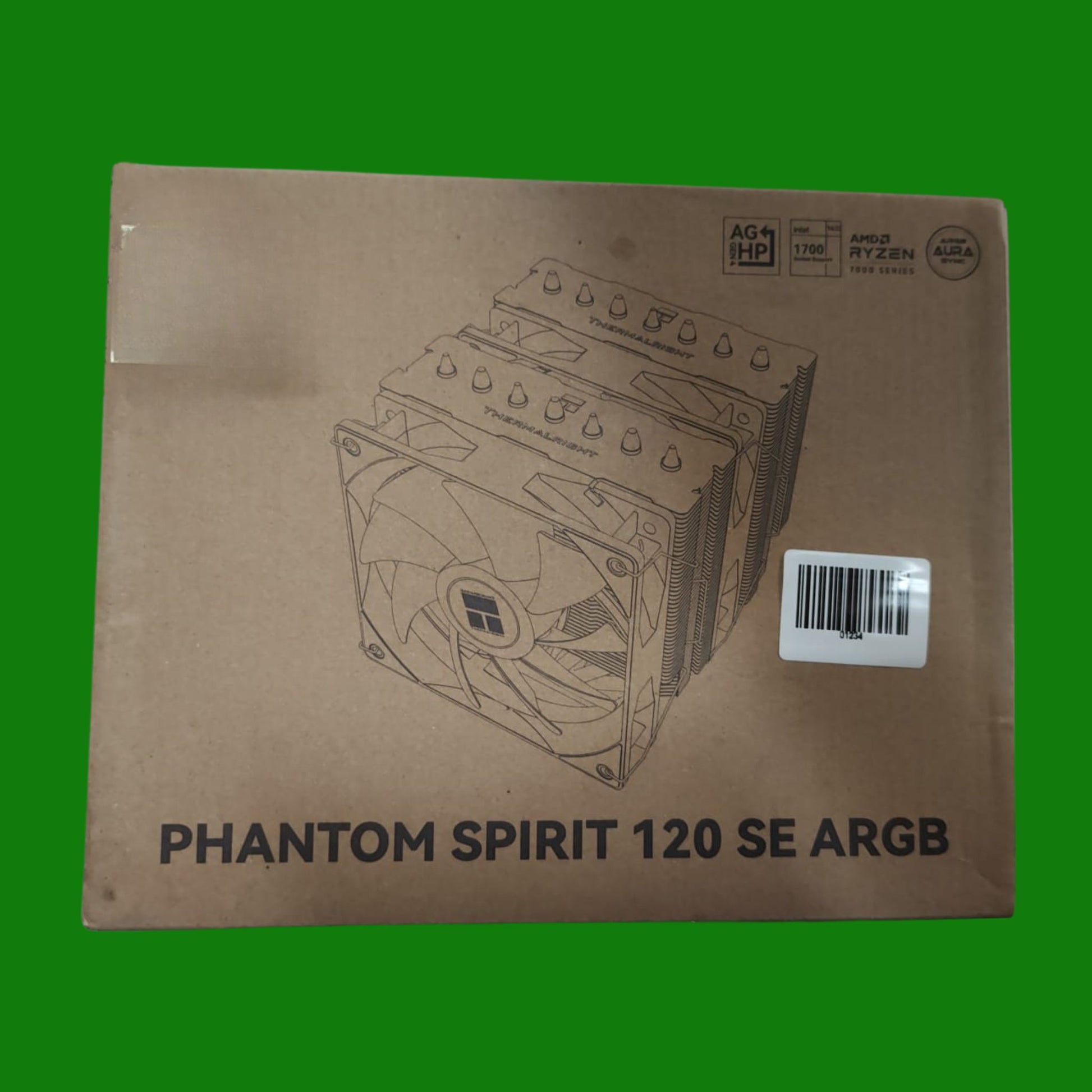 Thermalright Phantom Spirit 120 EVO - Raffreddatore d'aria CPU 7 × 6 mm