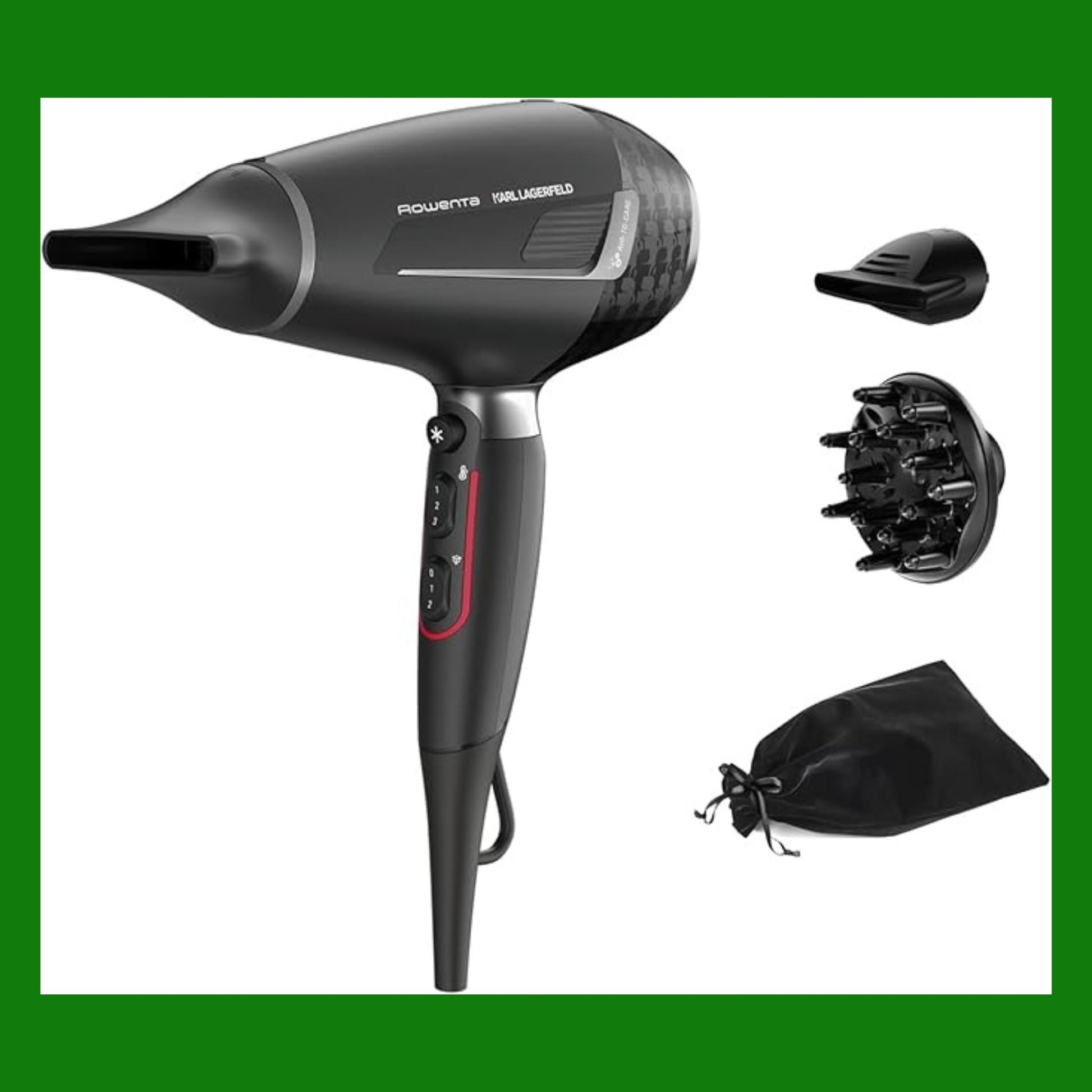 Rowenta Cv888L Karl Lagerfeld K/Pro Stylist, Asciugacapelli, 2200 W