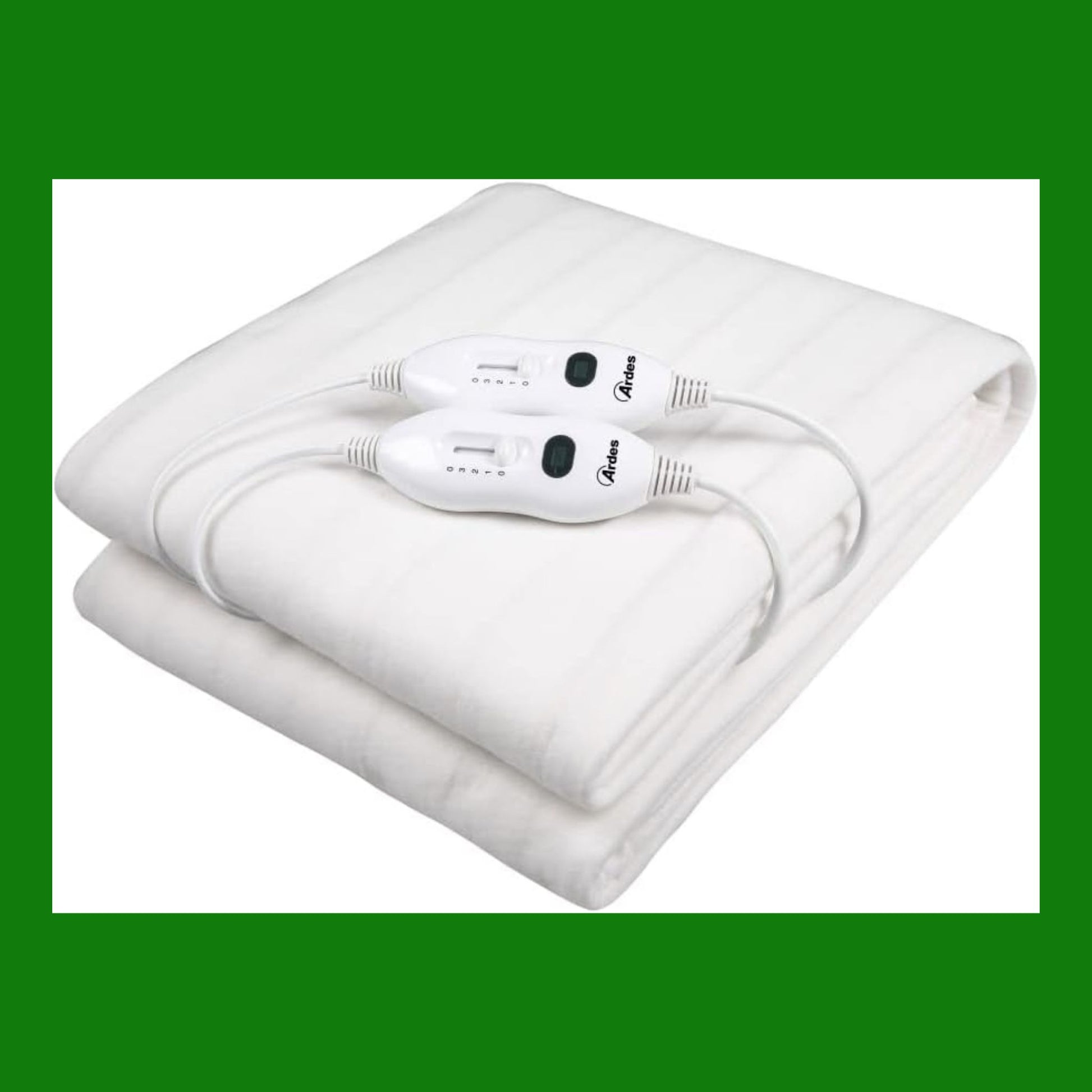 ARDES - AR4U140A Scaldaletto Matrimoniale Elettrico TERMOKIND 2X60W - Scaldaletto Matrimoniale 2 Zone Riscaldate