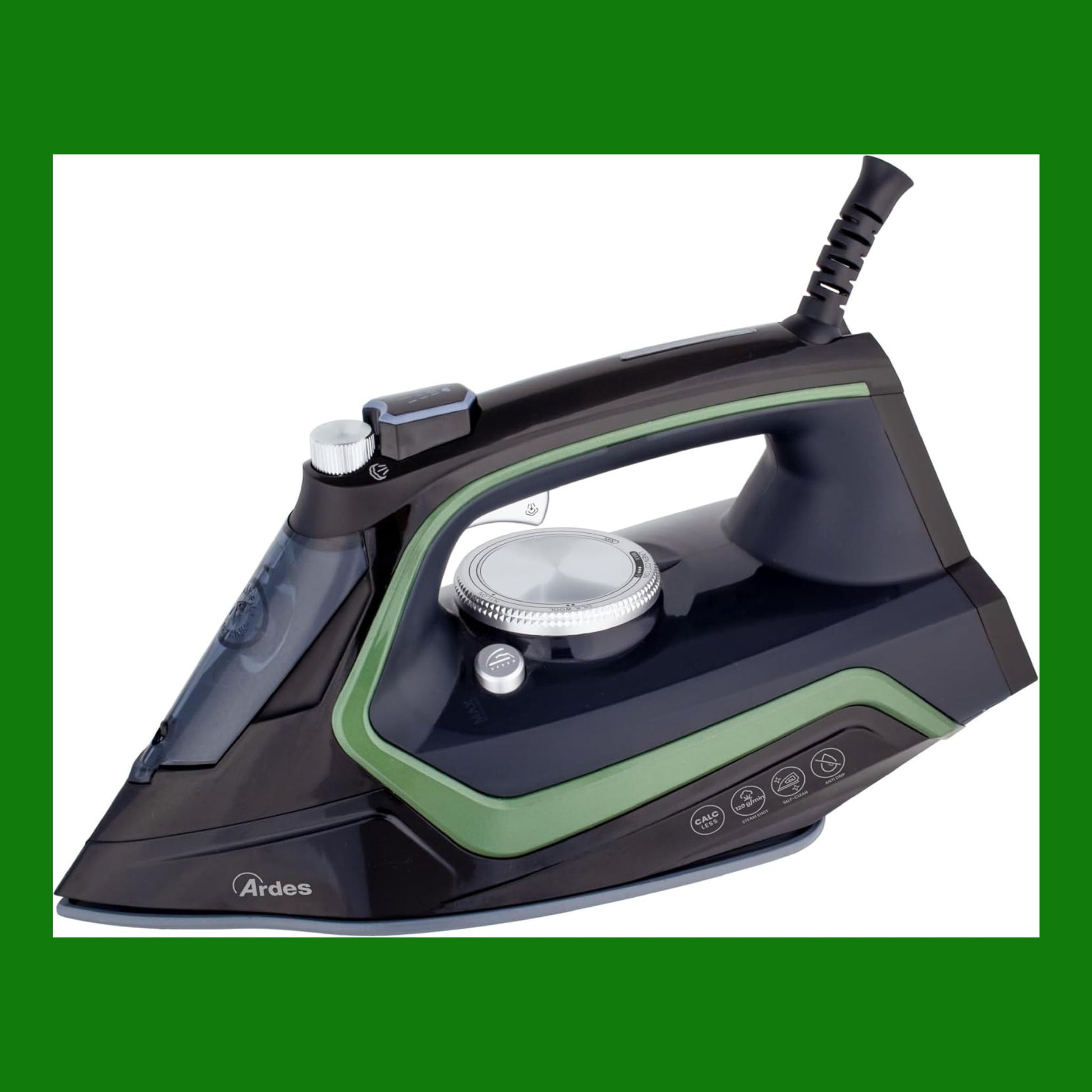 Ardes Vapor Pro Elite ARSTIR02B - Ferro da stiro a vapore 2200 W