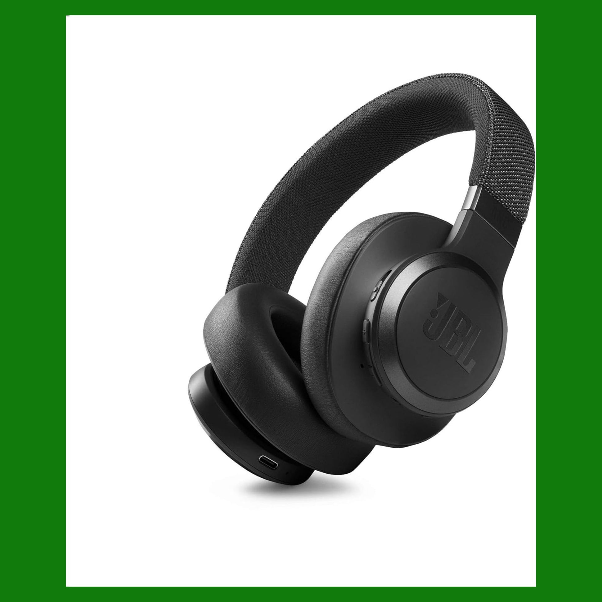 JBL LIVE 660 NC, Cuffie Over-Ear Wireless Bluetooth con Cancellazione Adattiva del Rumore