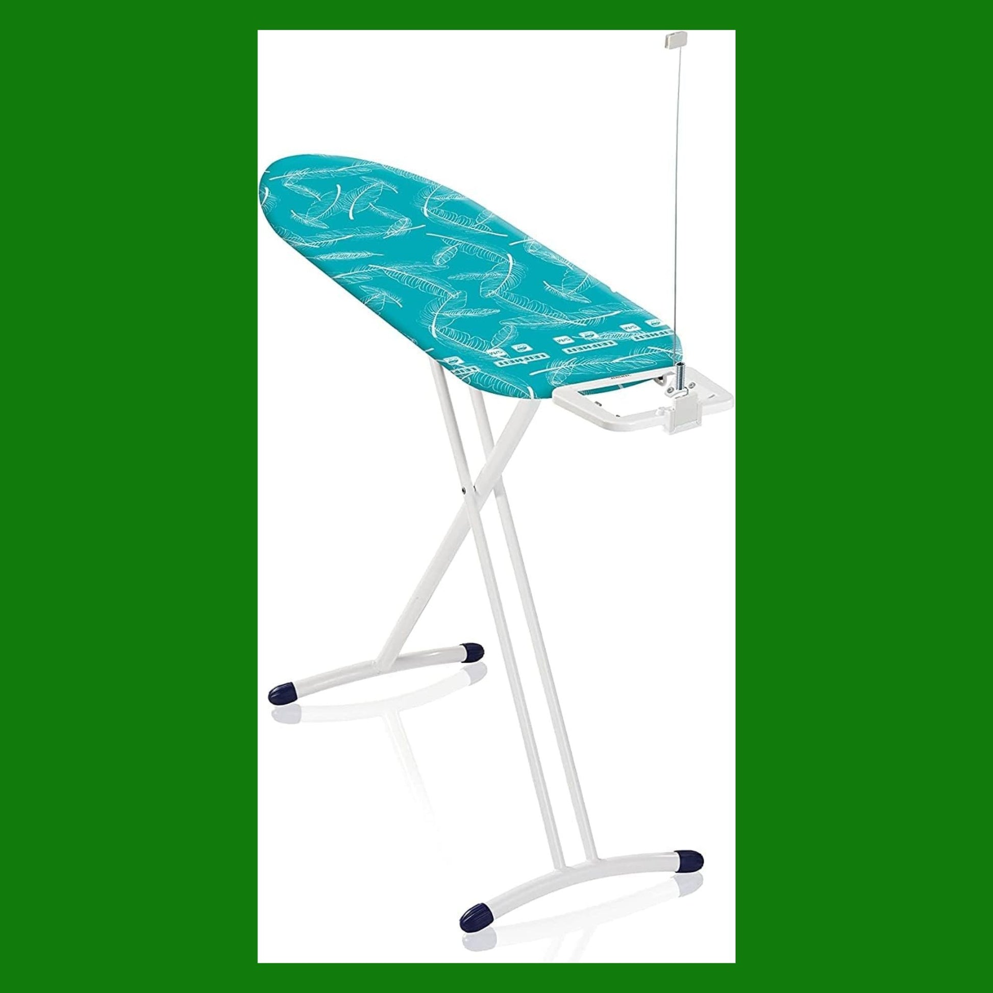 Leifheit 72563 ASSE da Stiro Premium M Senza Elettronica, Metallo, Tessuto, Blu, M