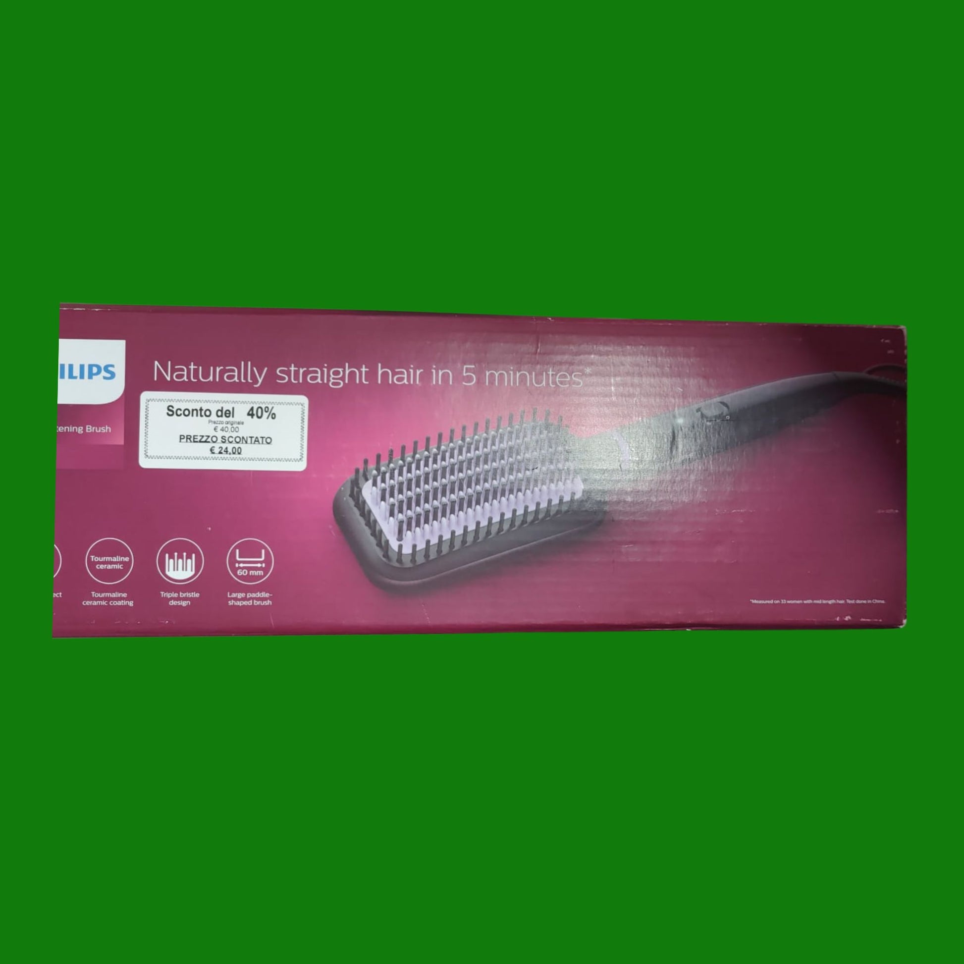Philips StyleCare Essential Spazzola lisciante riscaldata