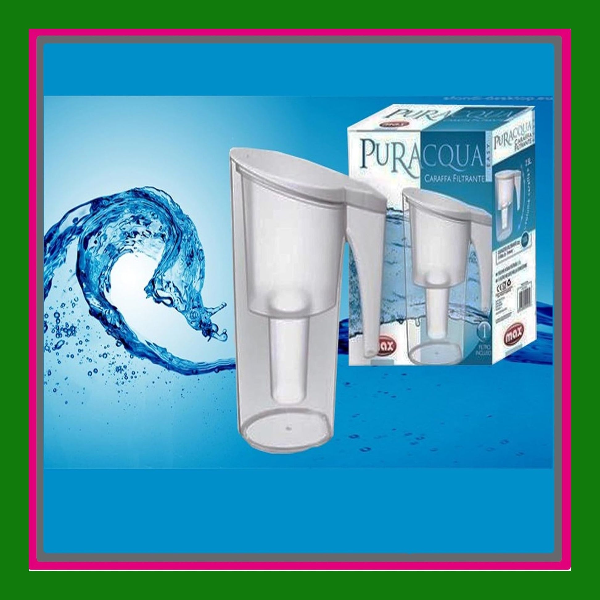 MAX 2423 Caraffa Filtrante, 2.5 lt