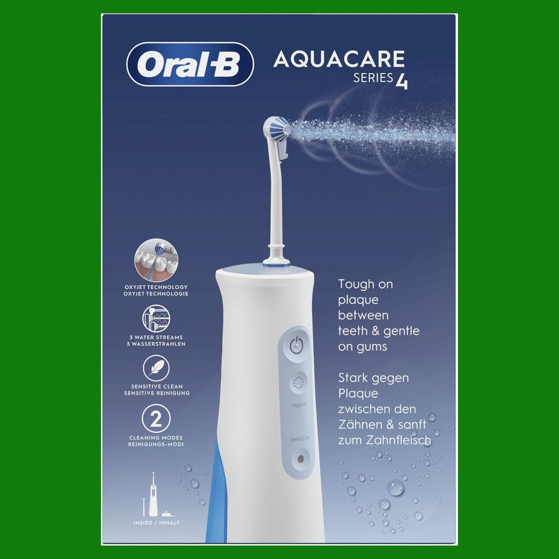 Oral-B Aquacare Series 4 Irrigador Dental Portátil Recargable