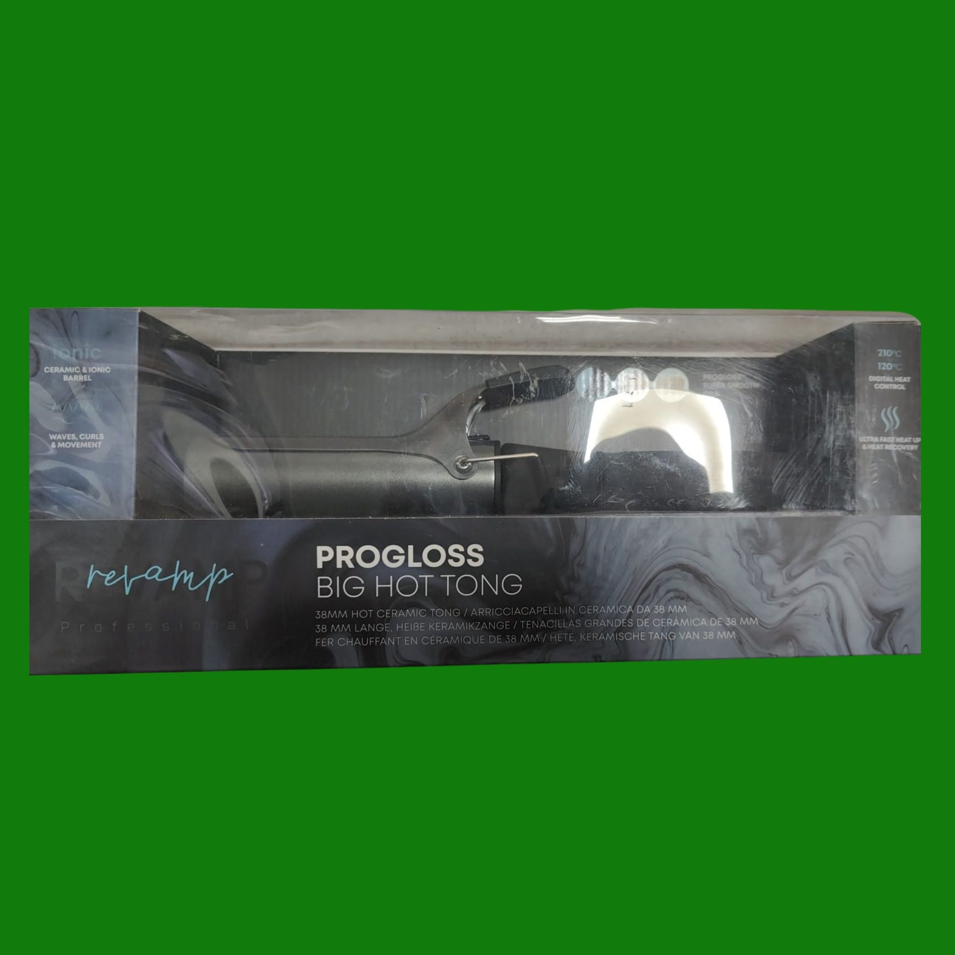 Ferro Arricciacapelli in Ceramica con Tecnologia Ionica Diametro 38 mm 120°C