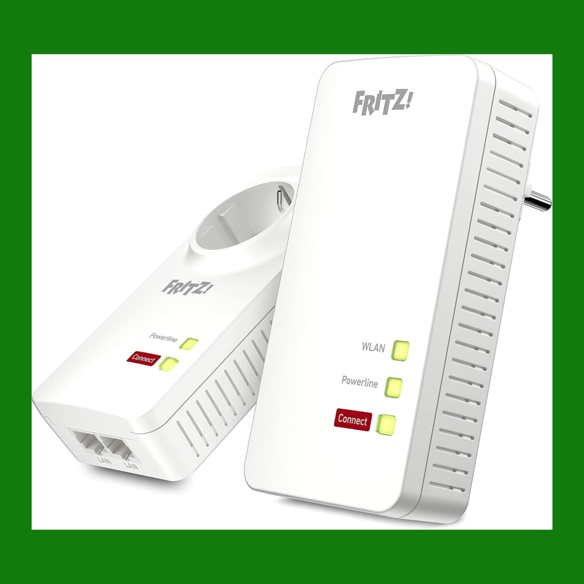 FRITZ!Powerline 1260 WLAN Kit extender per rete elettrica fino a 1.200 Mbit/s
