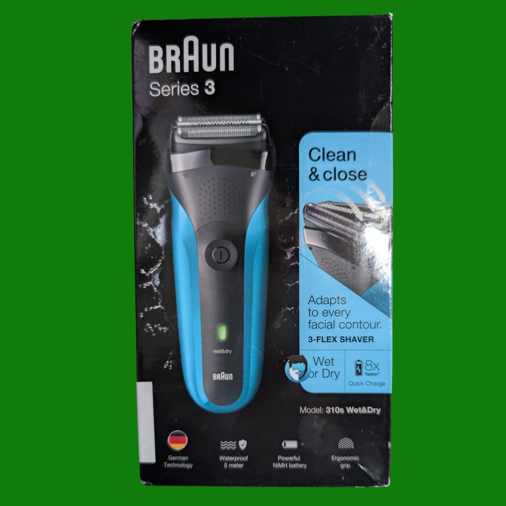 Braun Series 3 Shave&Style 310BT 3-In-1 Rasoio Elettrico Per Barba, Wet&Dry Con Regolabarba Di Precision