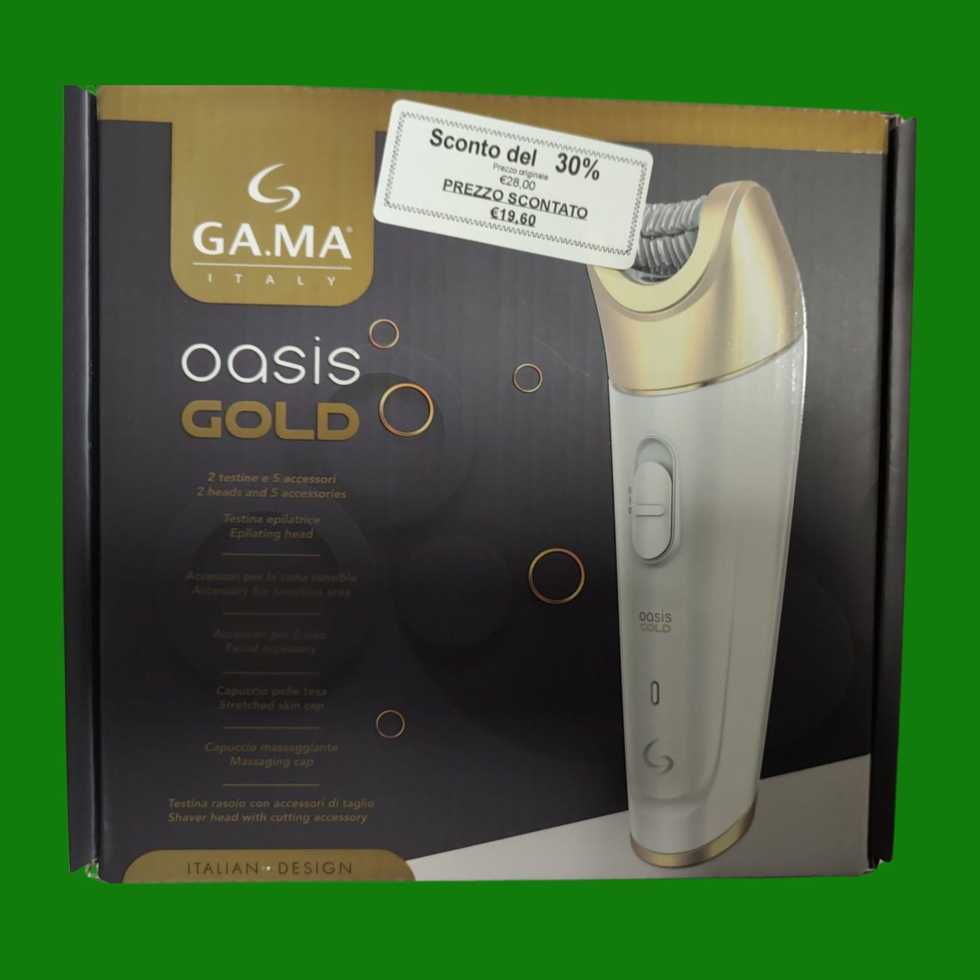 Gama Oasis Epilatore Cordless