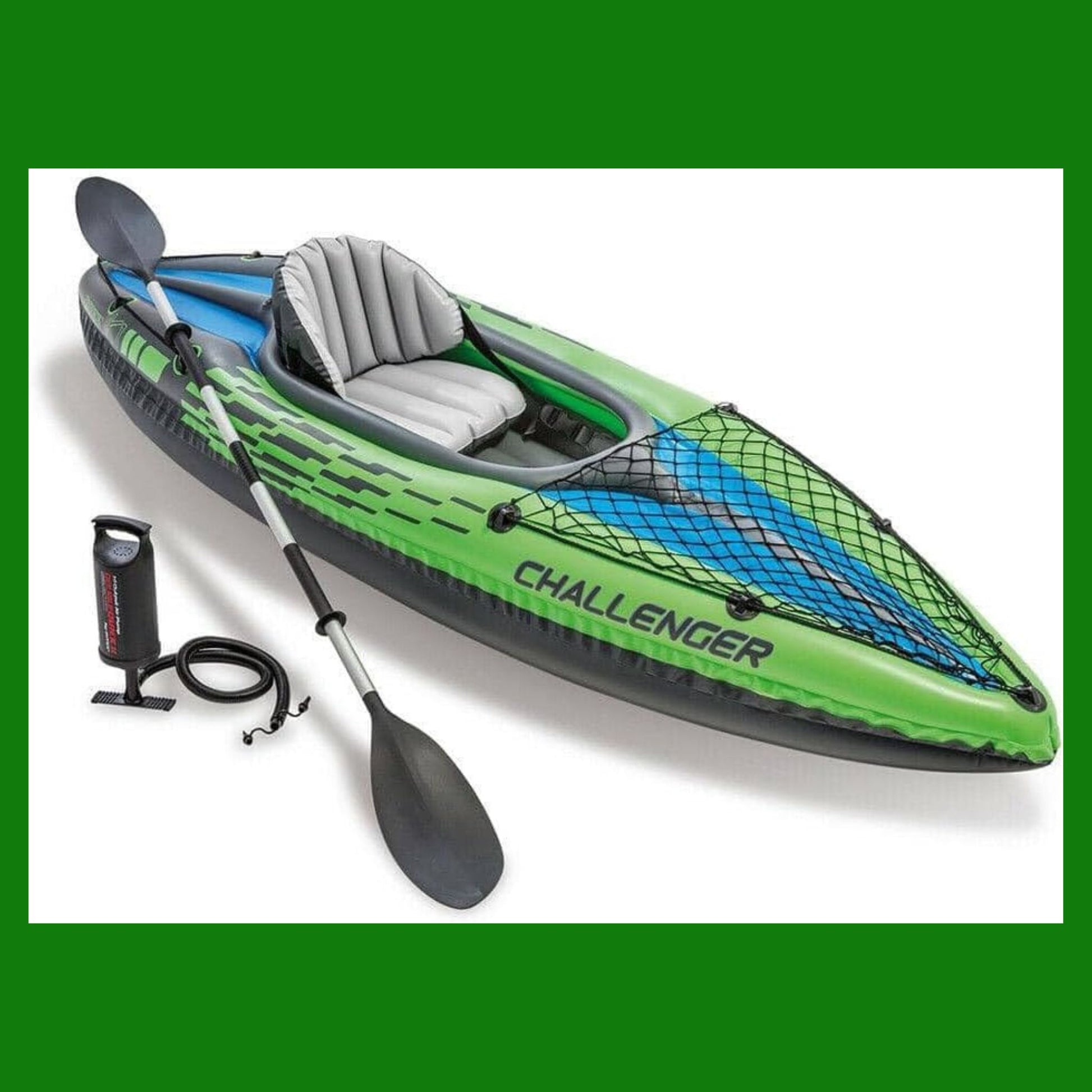 Intex Challenger Kayak, Man Inflatable Canoe