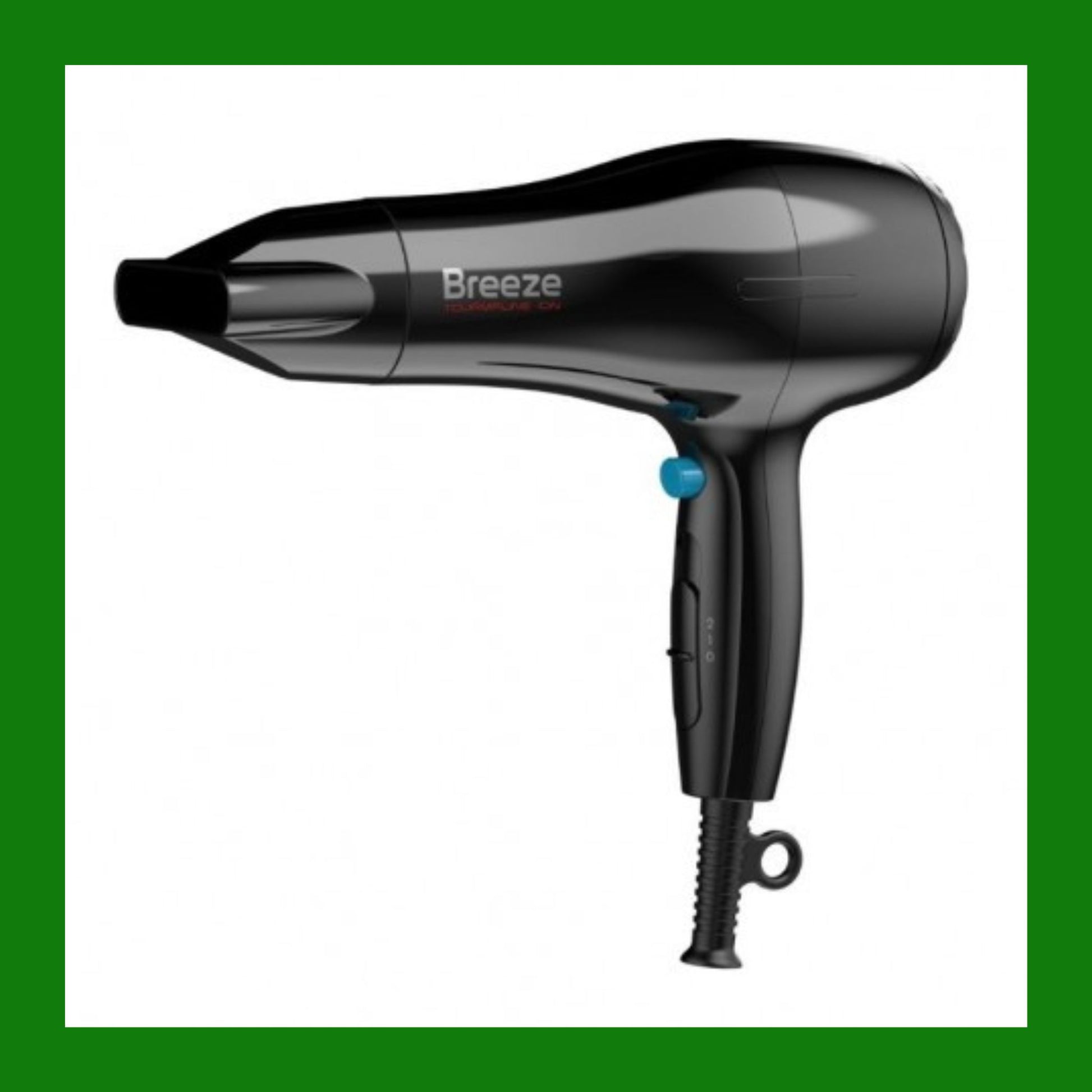 GA.MA Italy Asciugacapelli Professionale Effetto Anti-Crespo Breeze Tourmaline Ion 2100W 240V