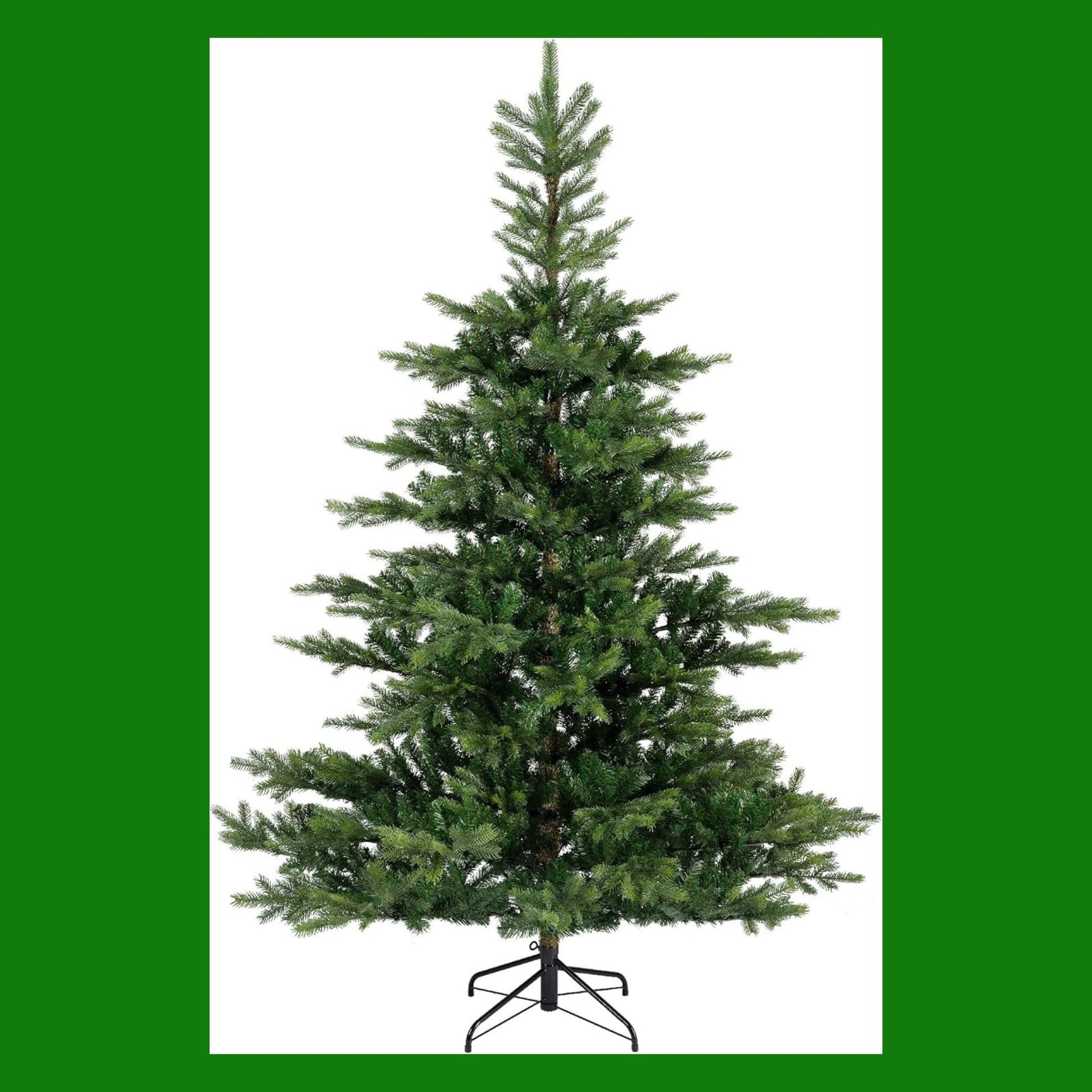 Kaemingk Everlands Grandis - Albero di Natale artificiale, 2,1 m