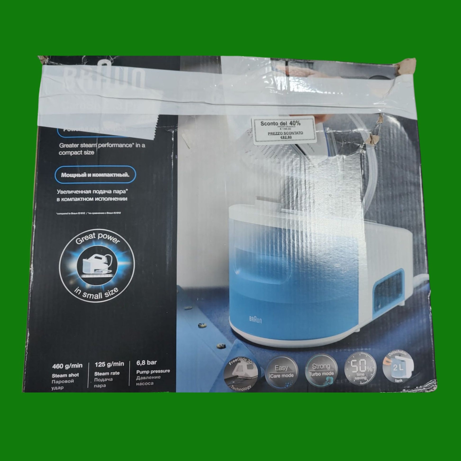 Braun Centrale Vapore IS3157BL - Carestyle 3-6,8 Bar
