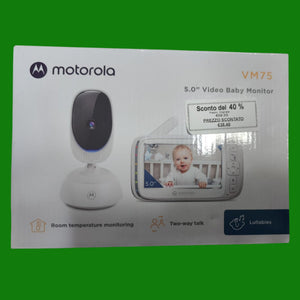 Motorola Nursery VM75 Videocamera per monitoraggio bambini
