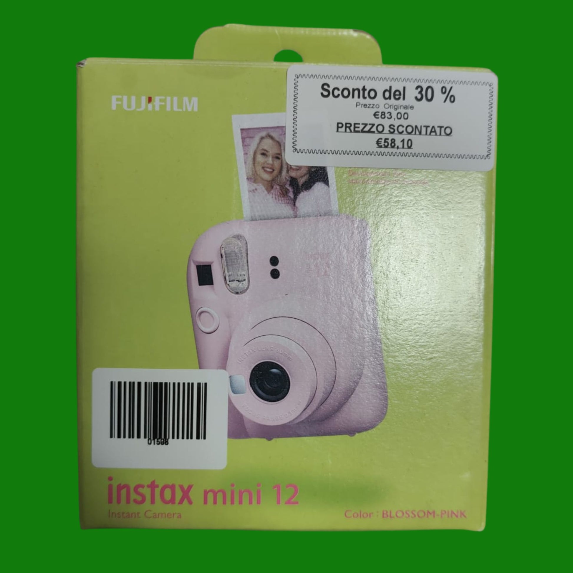 Fujifilm instax mini 12 Blossom Pink - Macchina Fotografica Istantane