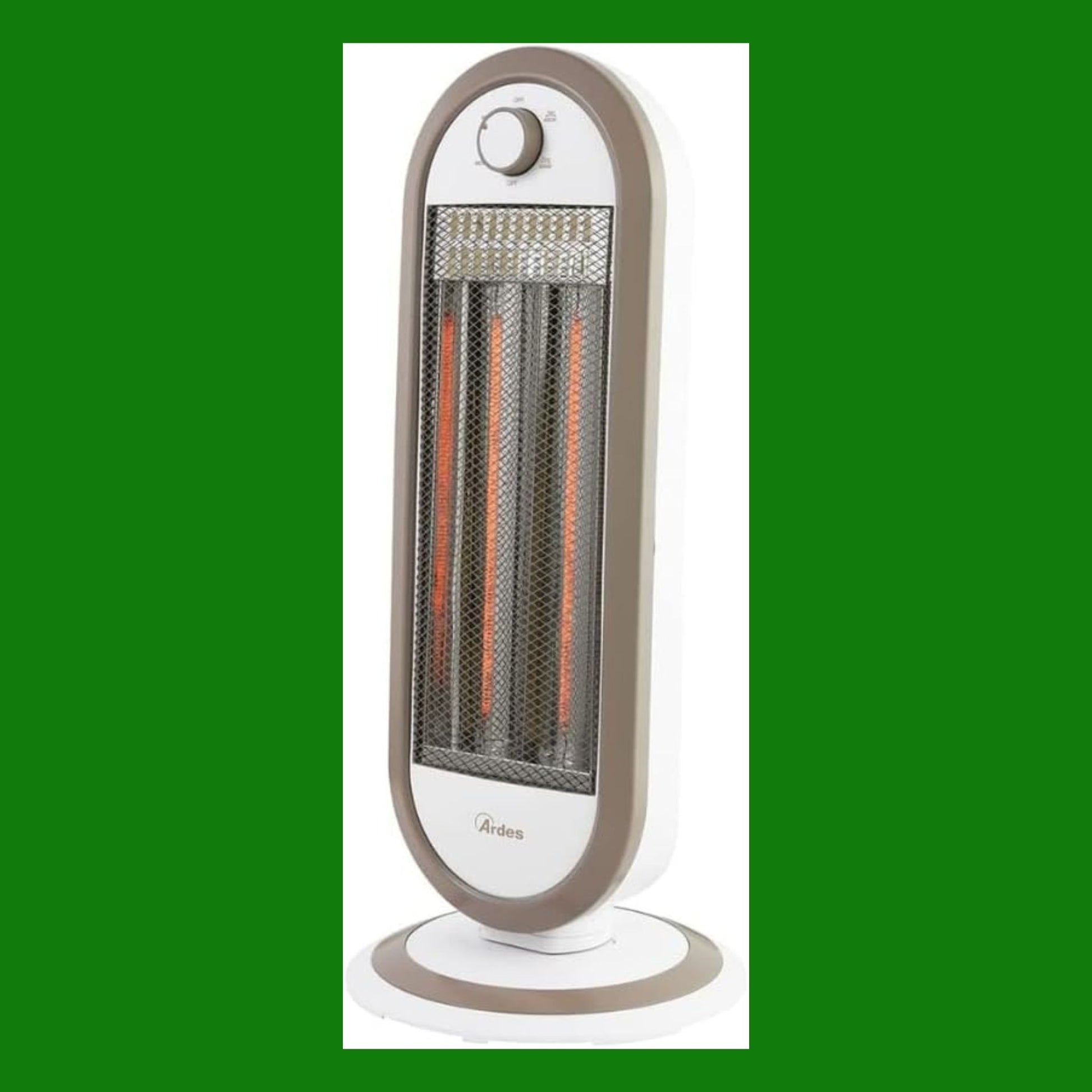 Stufa Carbonio Infrarossi 900 watt Bianco