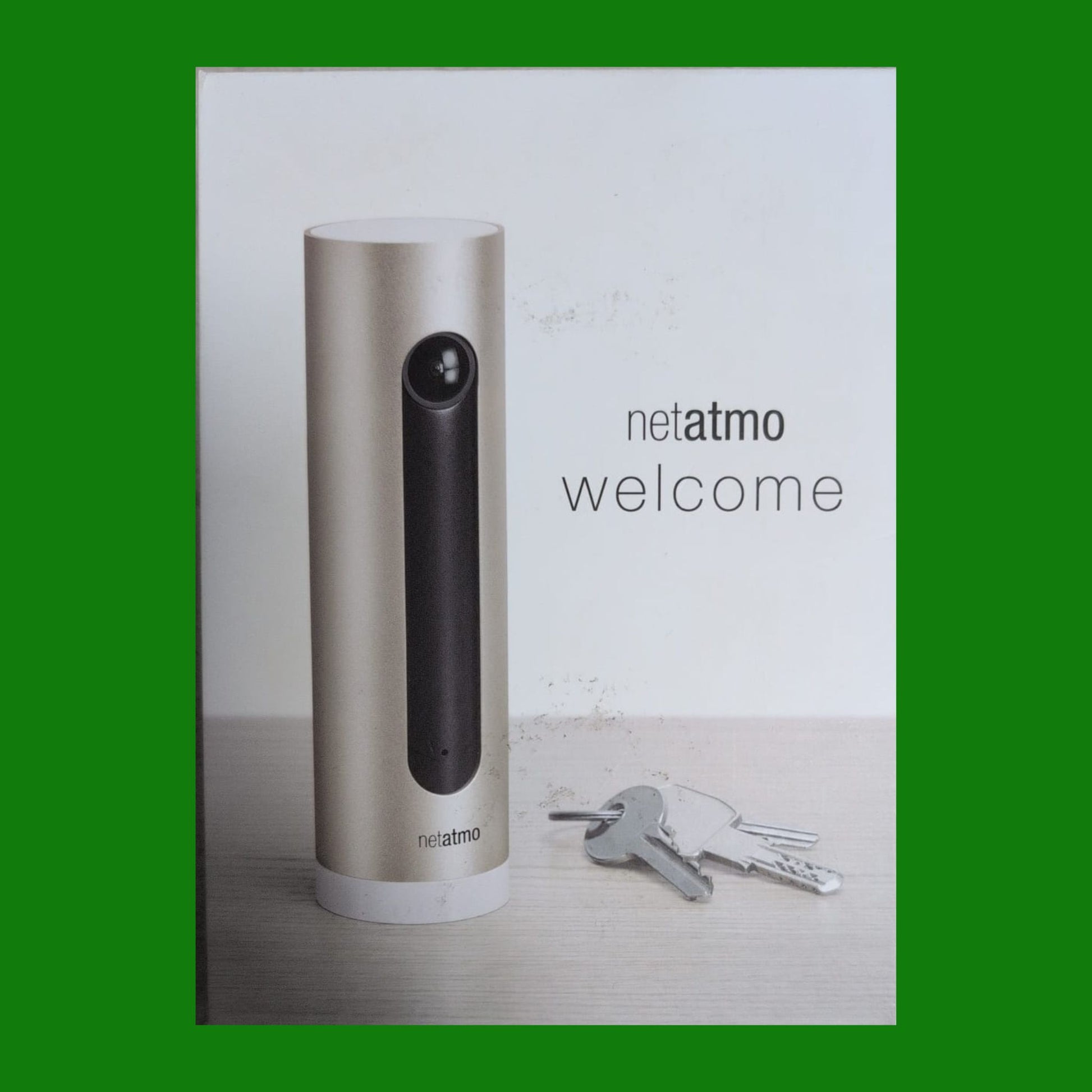 Netatmo Welcome Telecamera di sicurezza intelligente per interni. wifi. prodotto ricondizionato