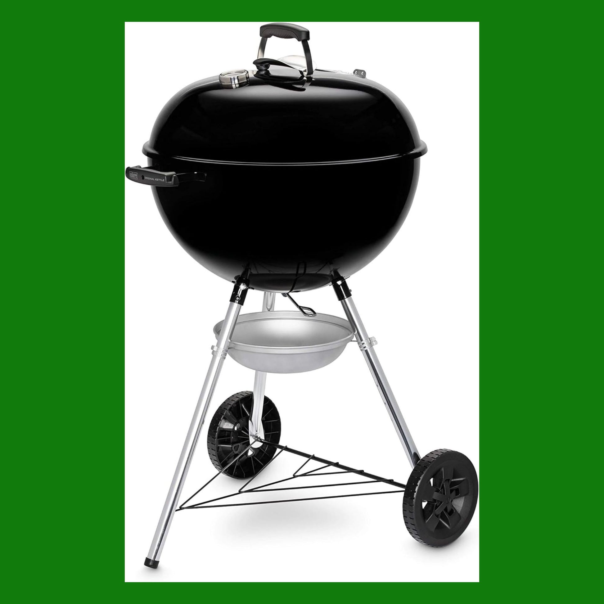 Weber Compact Kettle BBQ a carbone, sup. cottura Ø 47 cm