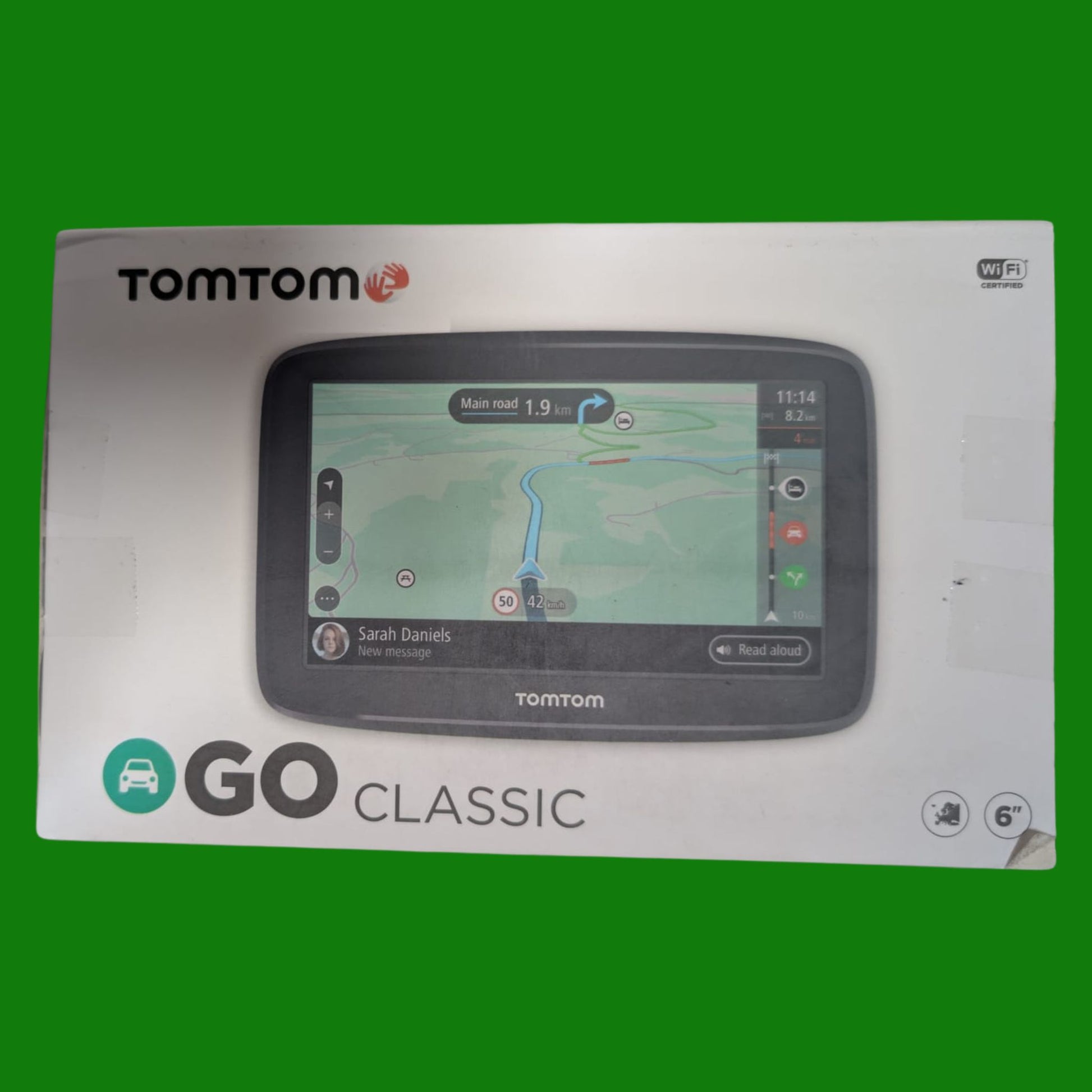 TomTom Navigatore Satellitare per Auto GO Classic, 6 Pollici, con Traffico, Tutor e Autovelox di Prova