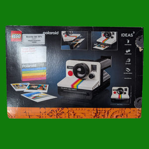 LEGO Ideas Fotocamera Polaroid OneStep SX-70 Kit Vintage di Costruzione per Adulti, Oggetto da Collezione con Dettagli Autentici, Attività Creativa