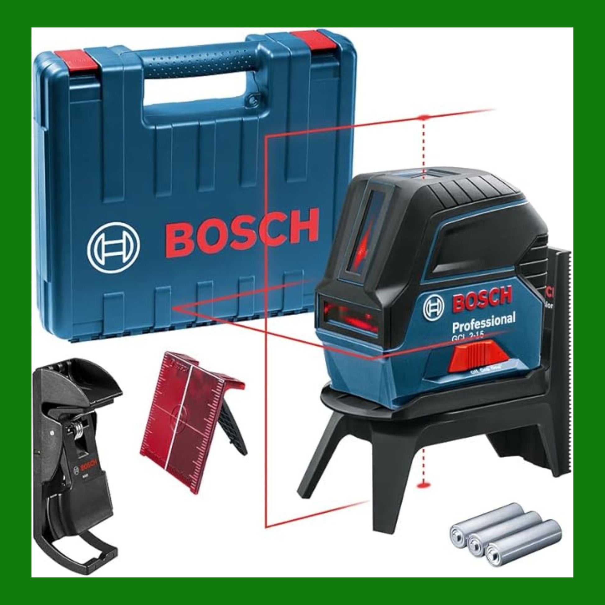 Bosch Professional Livella laser multifunzione GCL 2-15