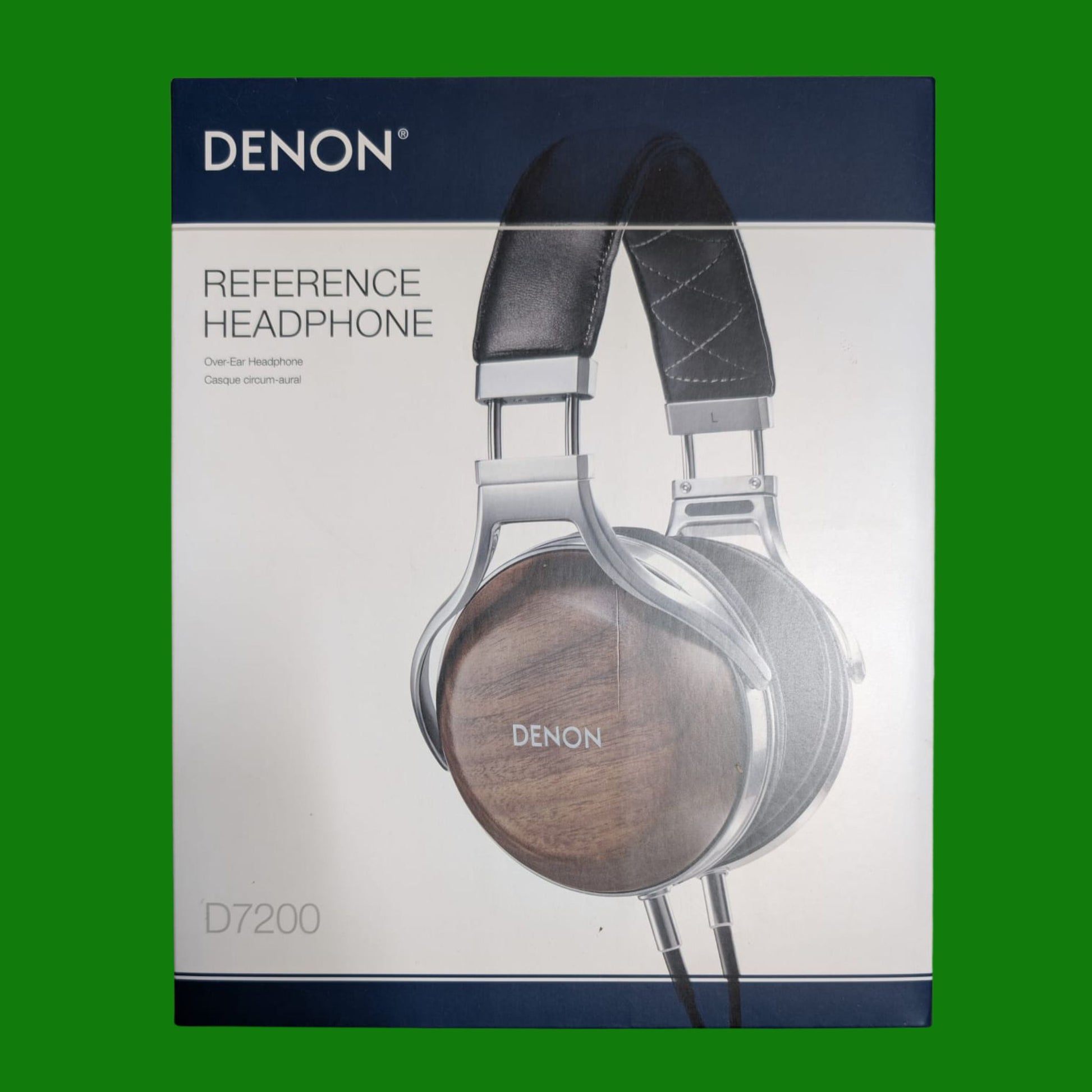 DENON AH-D7200 Cuffie, Legno Nero
