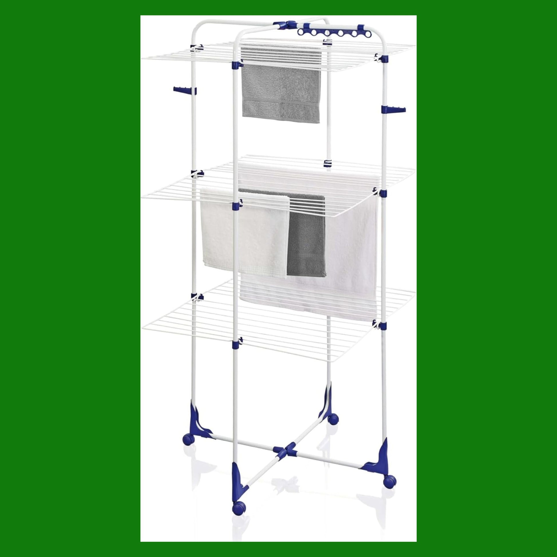 Leifheit 81455 Classic Tower 340 Stendibiancheria, Metallo, Multicolore, 34 m