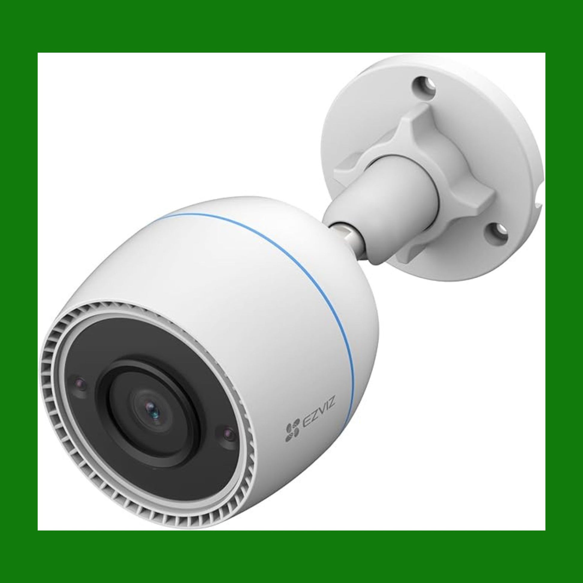 EZVIZ Telecamera Wi-Fi Esterno FHD 1080p, IP Videocamera di Sorveglianza con Visione Notturna a 30m, Rilevamento di Movimento, Funziona con Alexa Modello C3TN