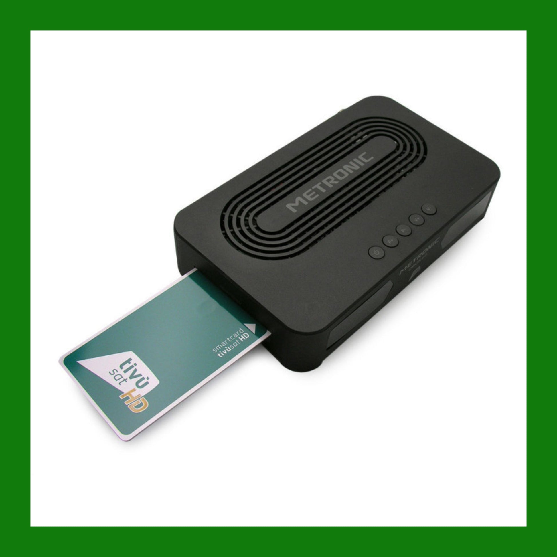 decoder satellitare METRONIC Orion 2.0 DVB-S/S2 HEVC TivuSat Hd +70 Colore Nero