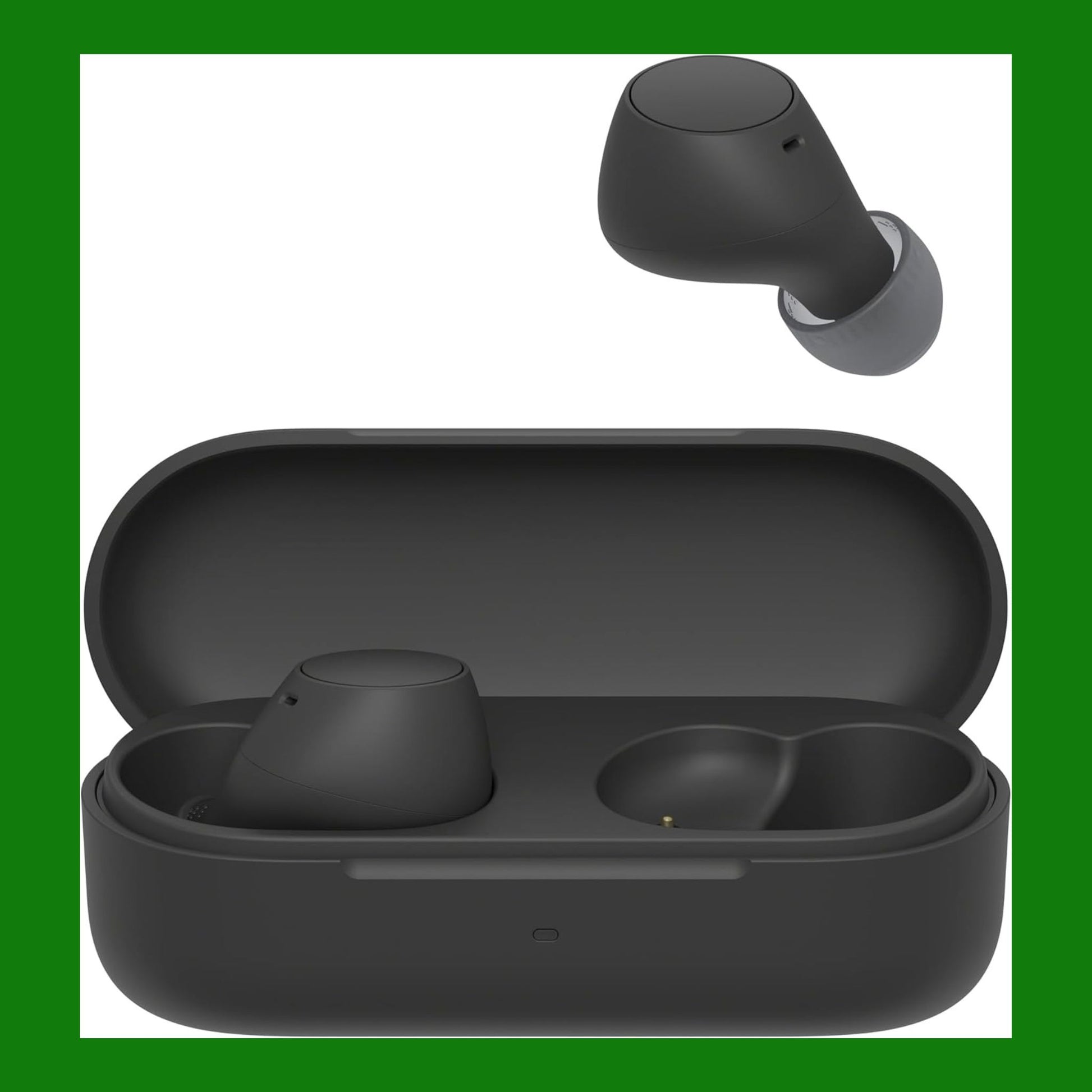 Sony WFC510 | Cuffie True Wireless - Piccole e leggere, Connessione Bluetooth Multipoint, Ambient Sound, Classificazione IPX4, Spotify Tap, Ricarica Rapida, Batteria da 22 ore, iOS e Android-Nero