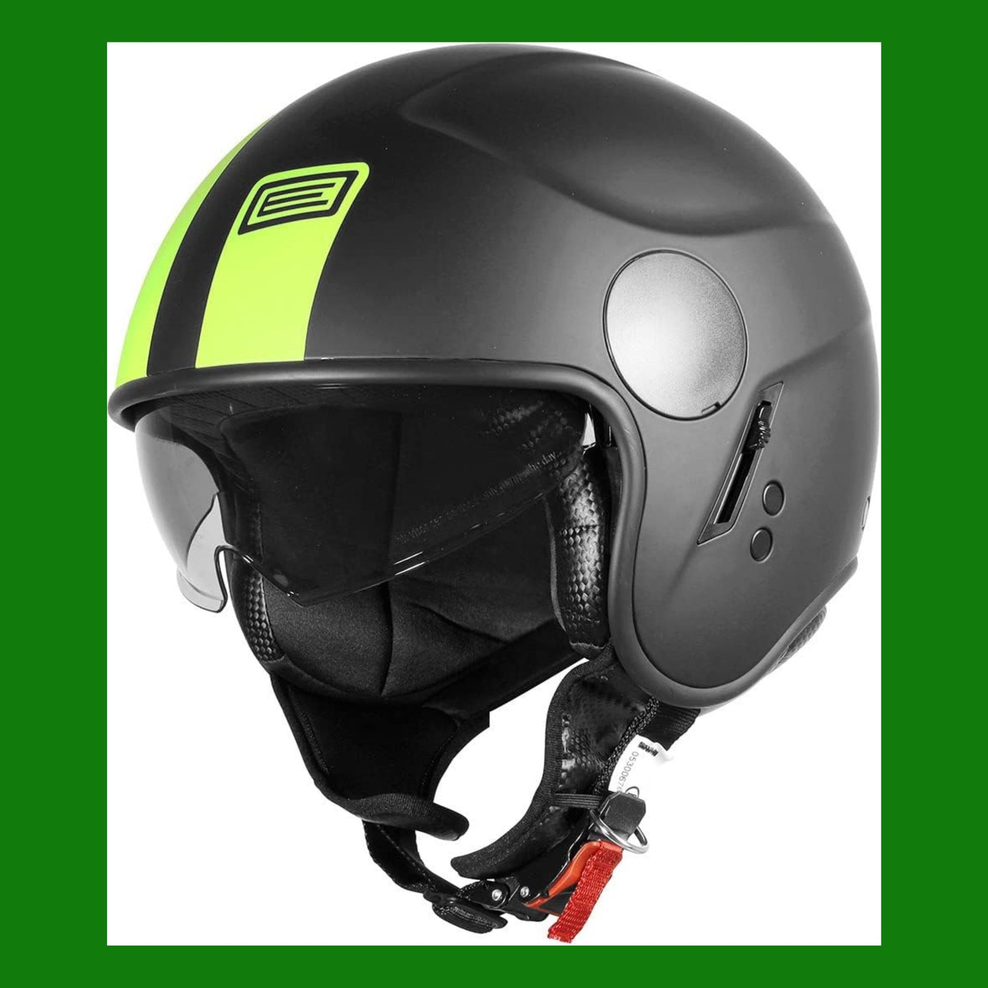 Origine Sierra Basic Elmetto jet Nero/Giallo Neon M (57/58)