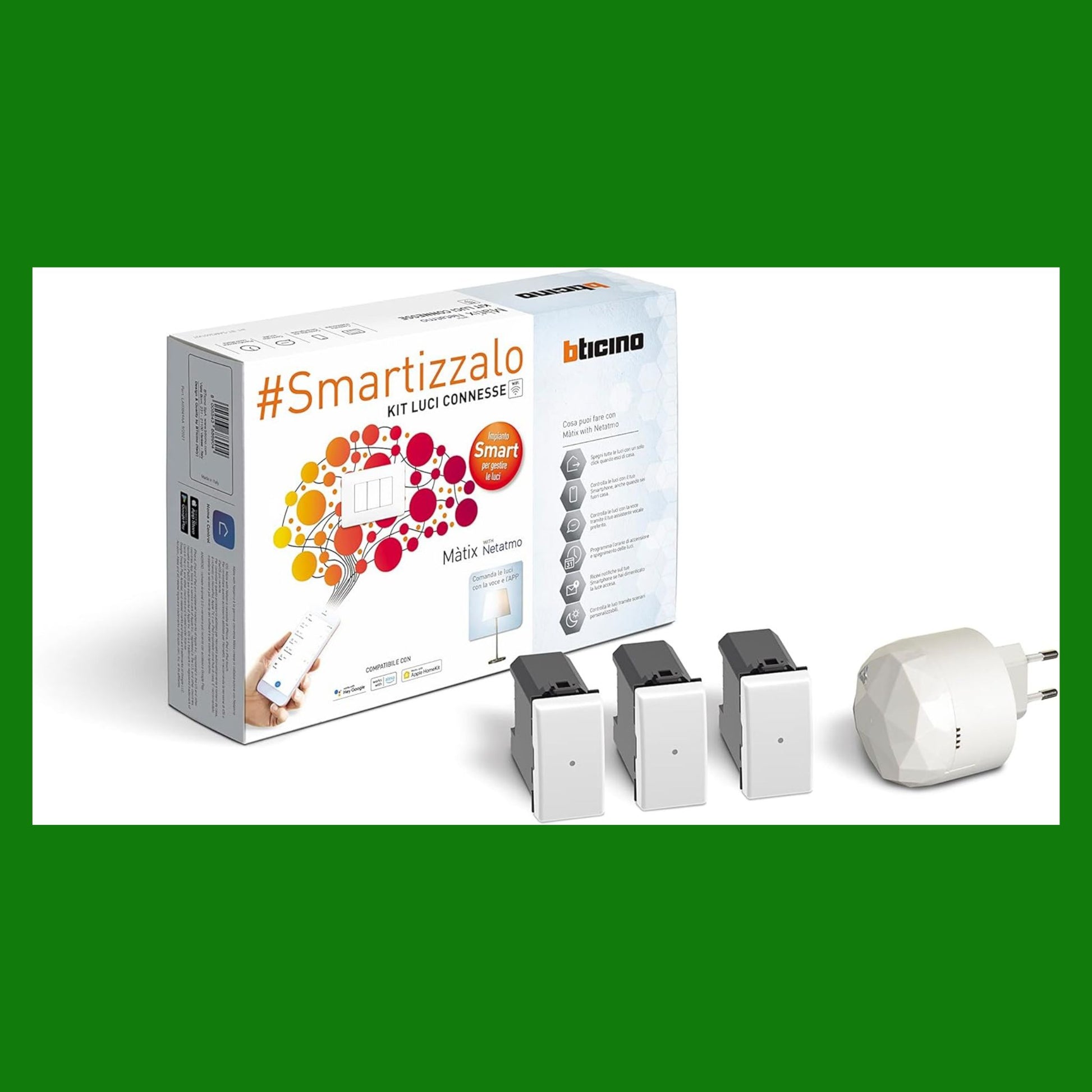 Bticino Kit Luci Connesse Matix Smart SAM3601KIT