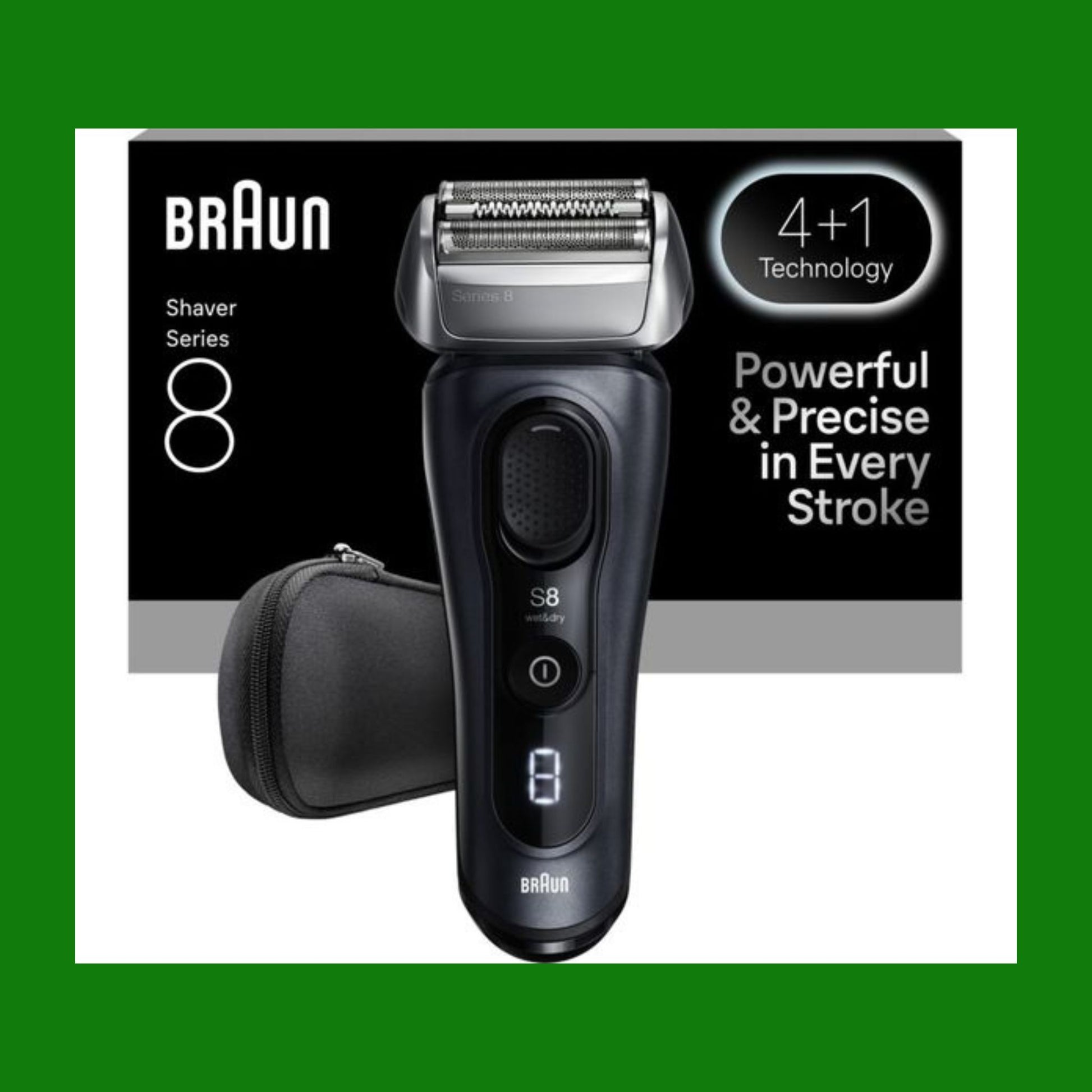 Rasoio elettrico BRAUN Series 8 8603s - Grigio