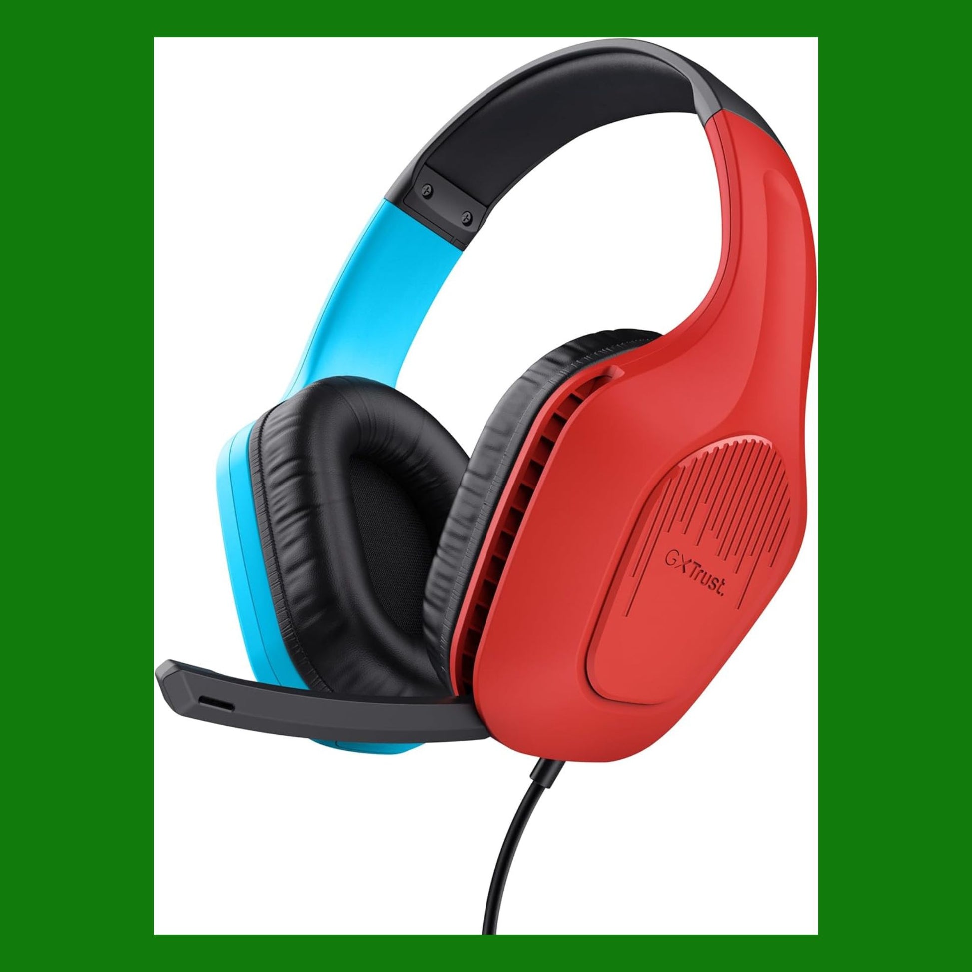 GXTrust 416S Zirox Cuffie Gaming Leggere per Nintendo Switch con Driver da 50 mm