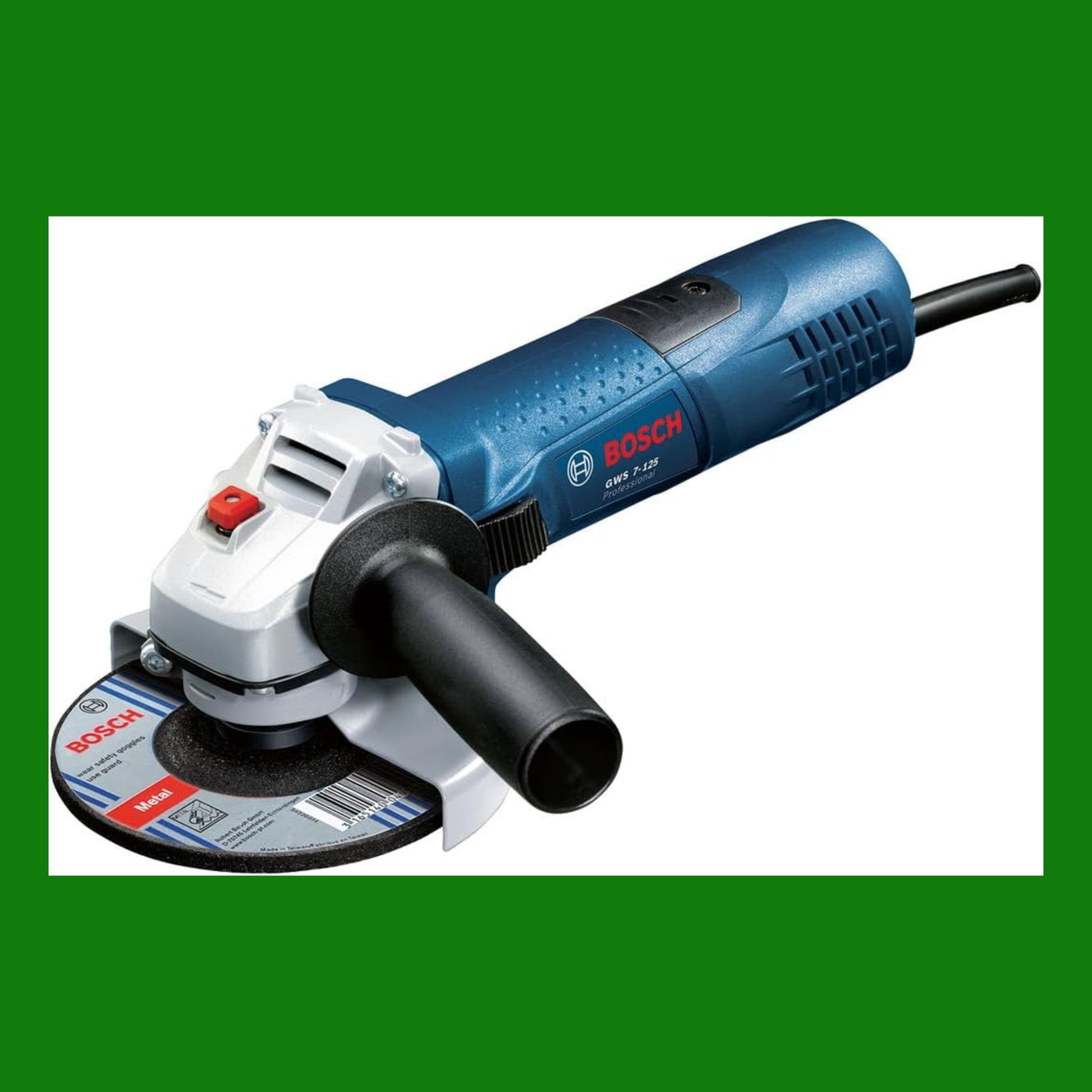 Bosch Professional Smerigliatrice Angolare GWS 7-125, Ø Disco: 125 mm