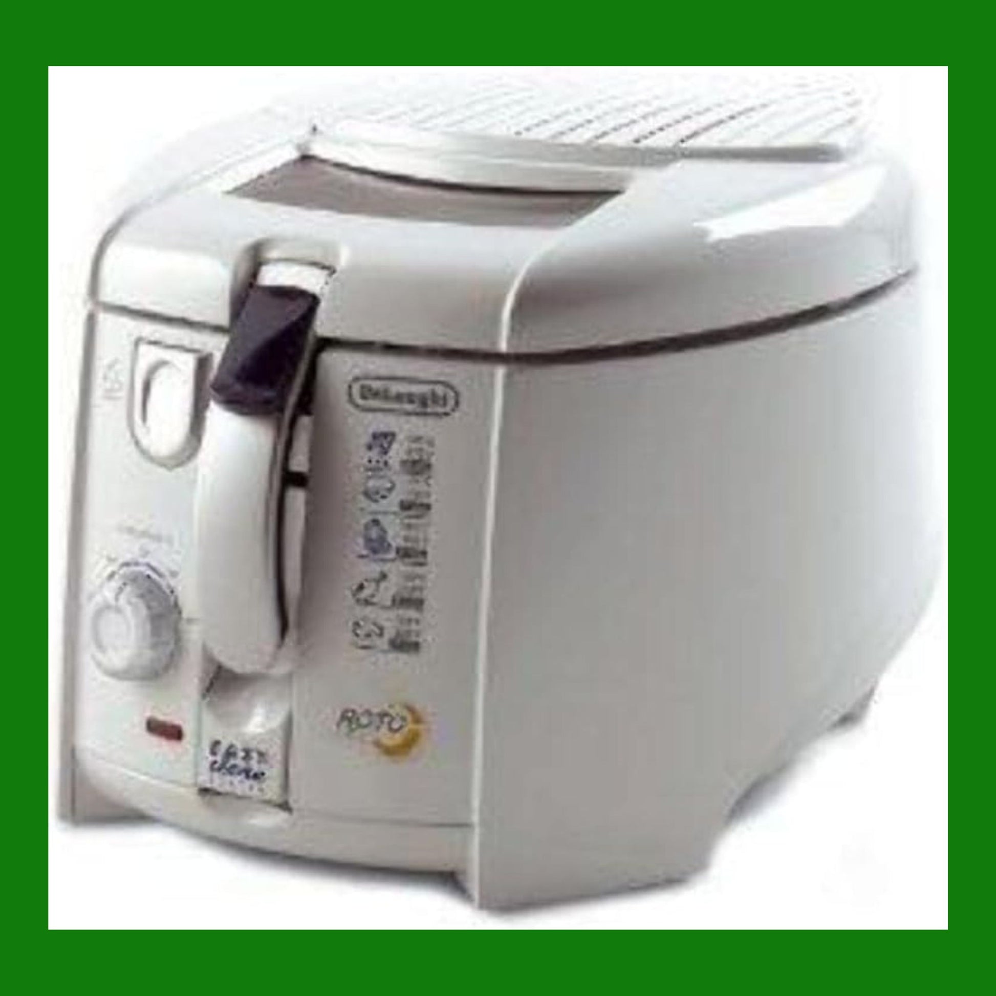 De'Longhi F28311.W1 RotoFry Friggitrice con cestello rotante angolato