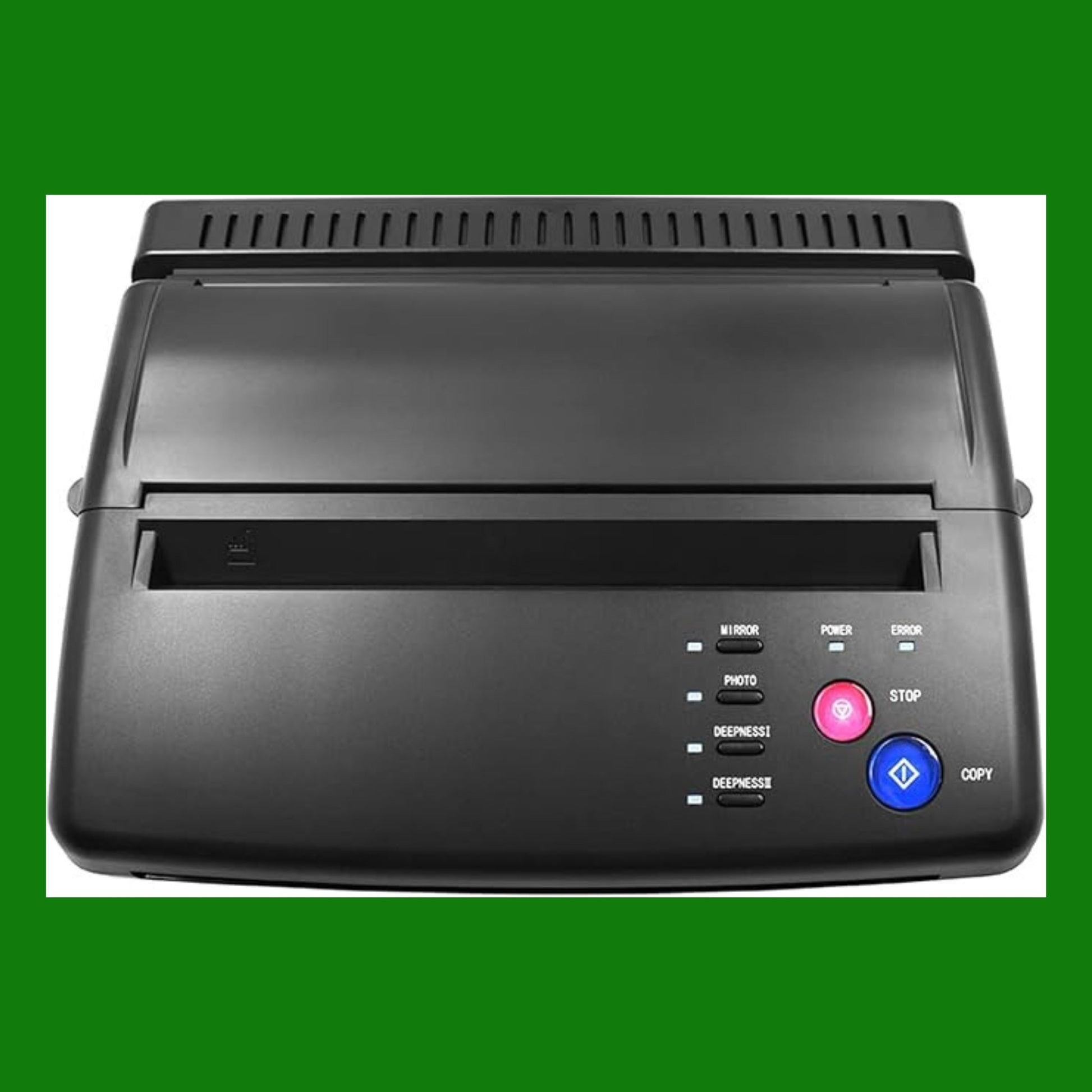 Macchina per trasferimento tatuaggi Stencil Dispositivo Copiatrice Stampante Disegno Strumenti termici per tatuaggi Foto Carta per trasferimento Copia per principianti