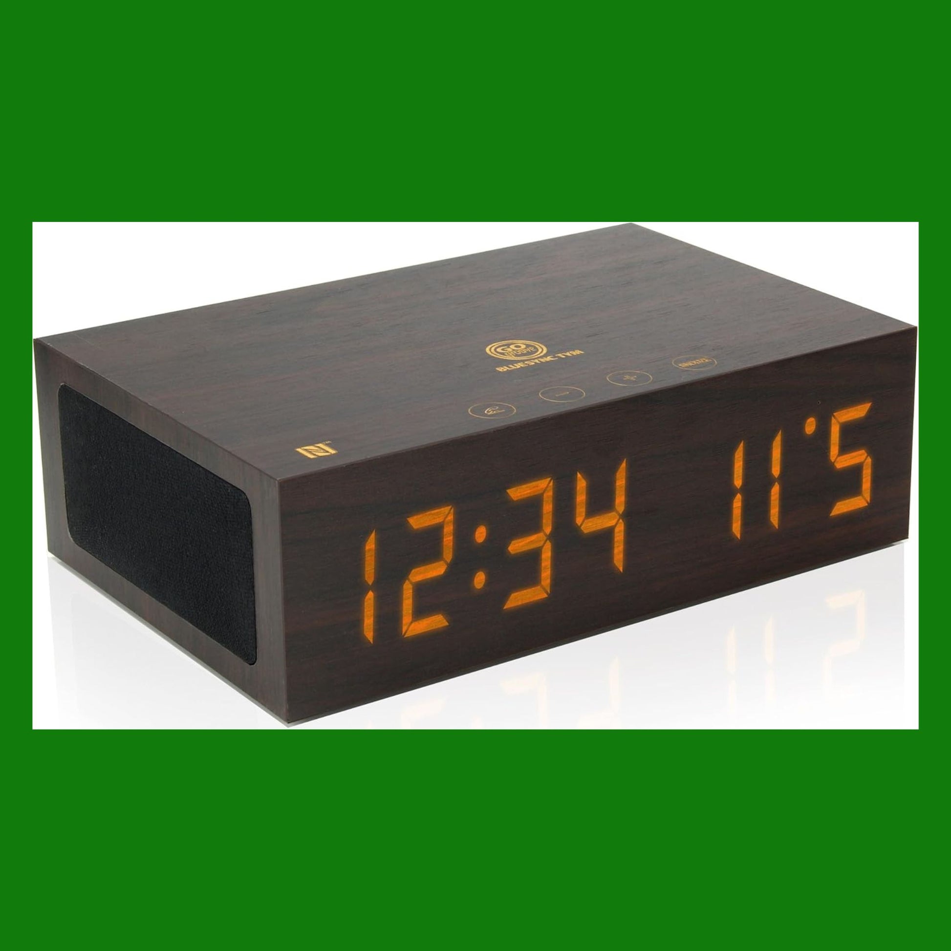 Accessory Power GOgroove TYM - Sveglia digitale & cassa Bluetooth Wireless con tecnologia NFC