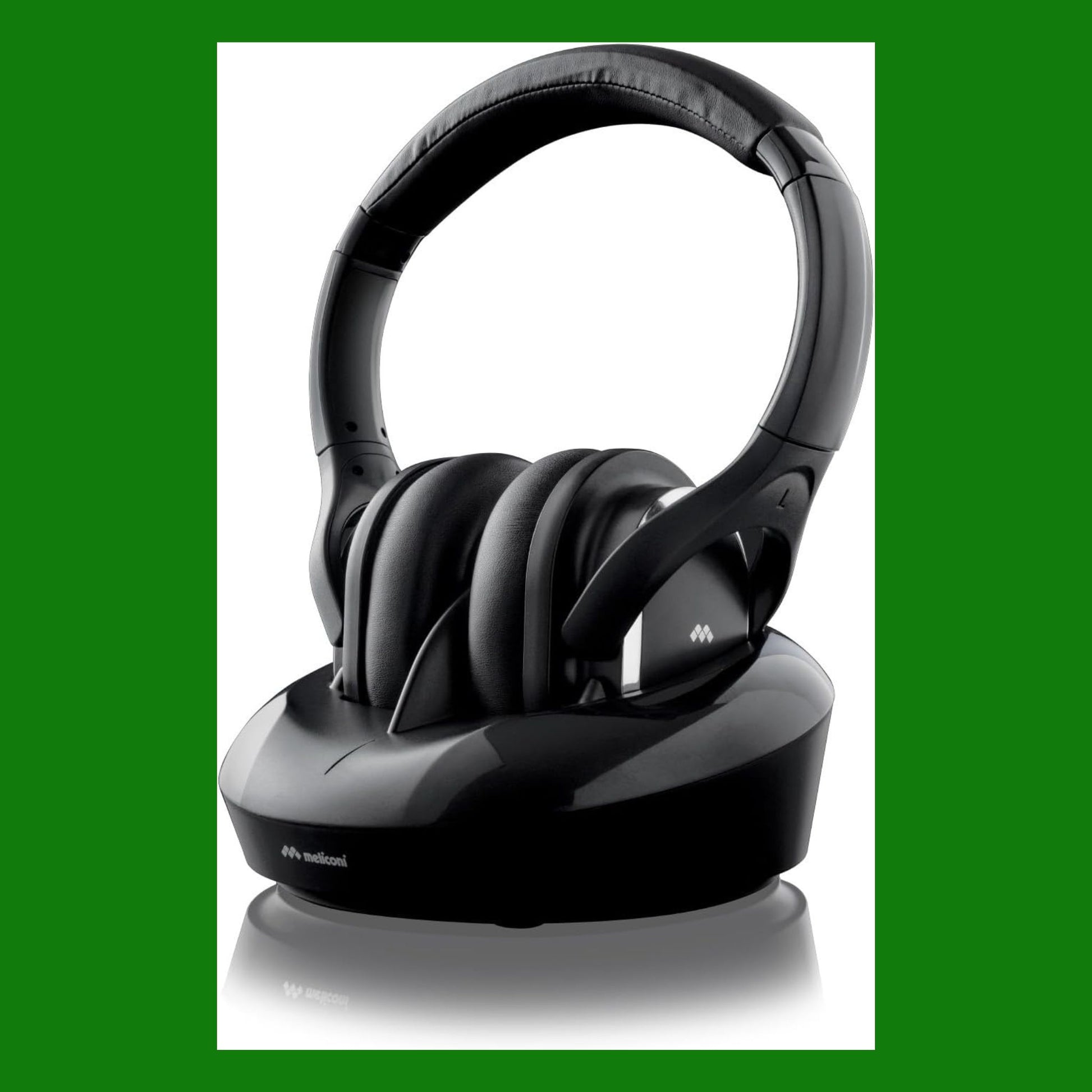 Meliconi Cuffie 600 Pro Cuffia TV Wireless Universale, base ricarica