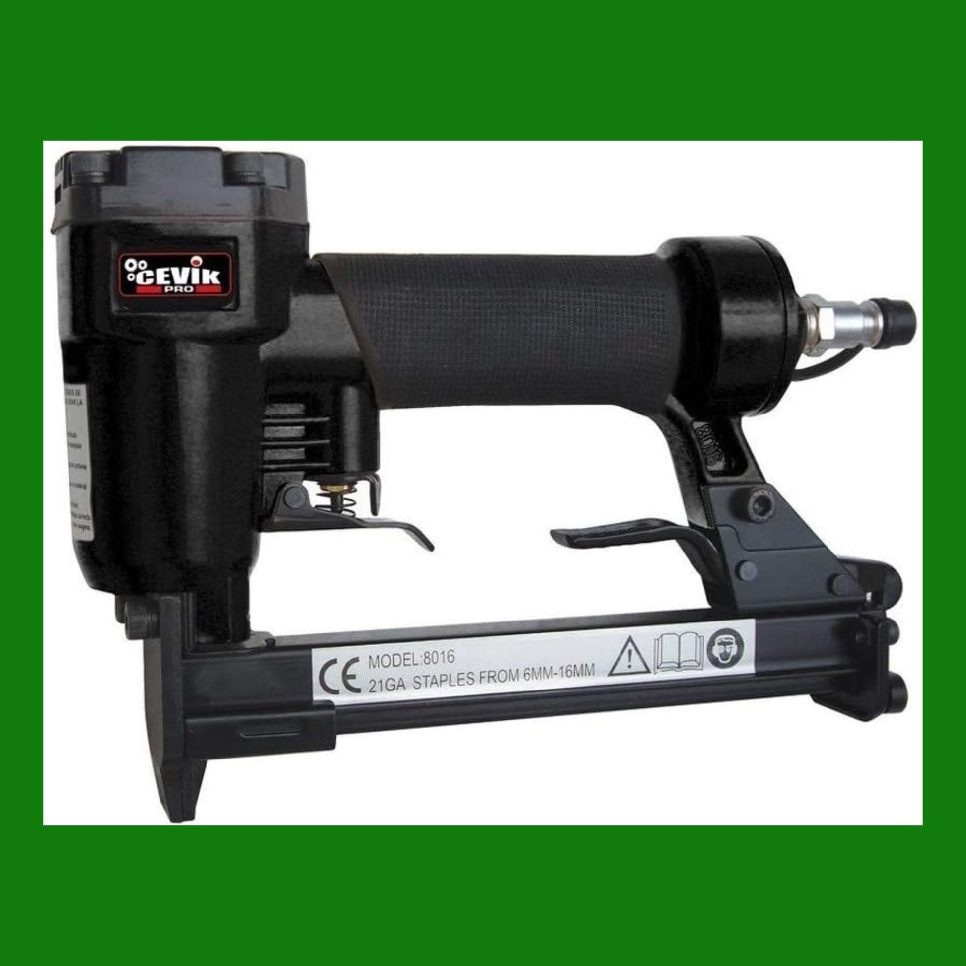 CEVIK R80/16 Sparachiodi Pneumatica Professionale per Tappezzeria e Montaggi - 120 Punt