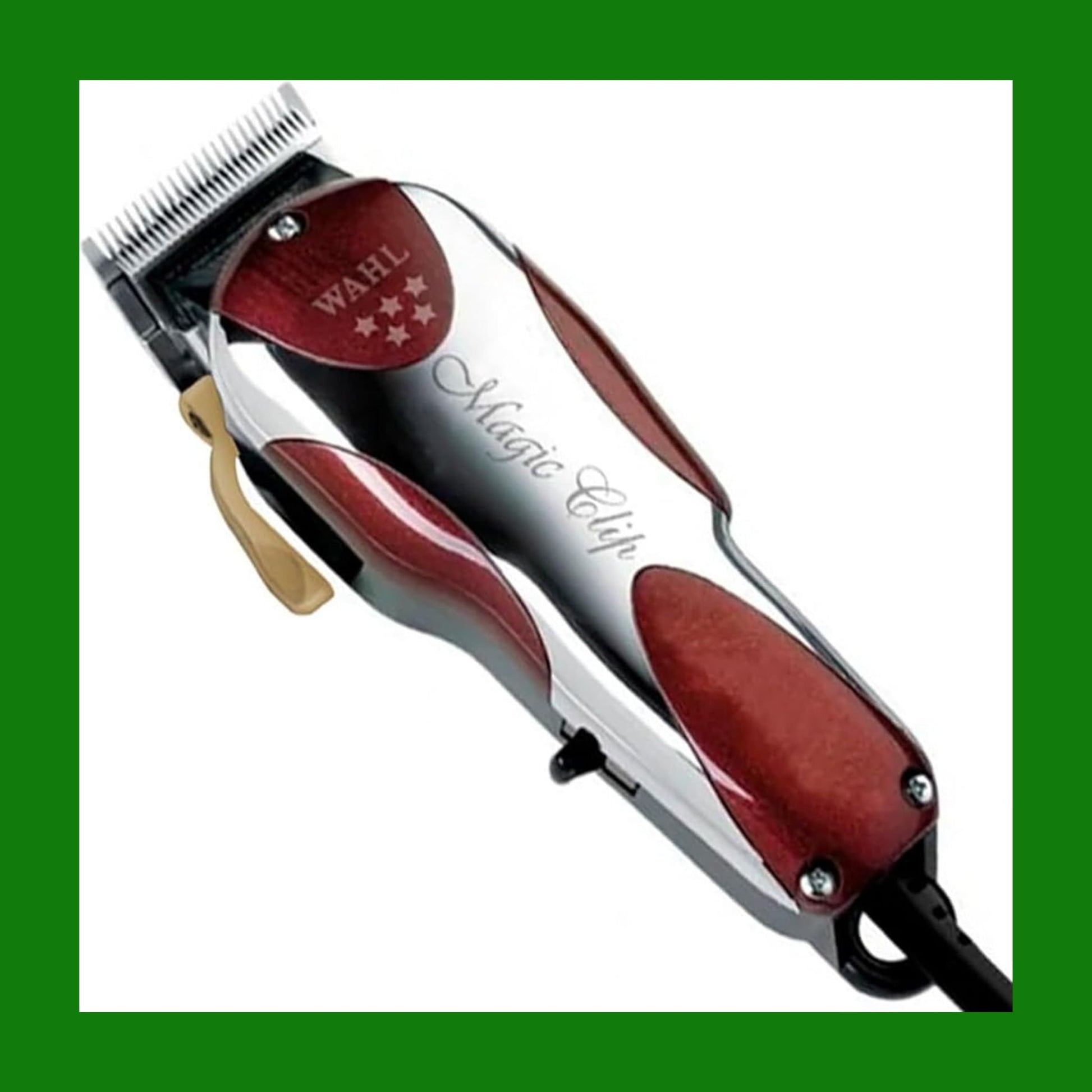 Wahl Magic Clip 5 Stars Series, Type STX - Rasoio elettrico profesionale per capelli, red