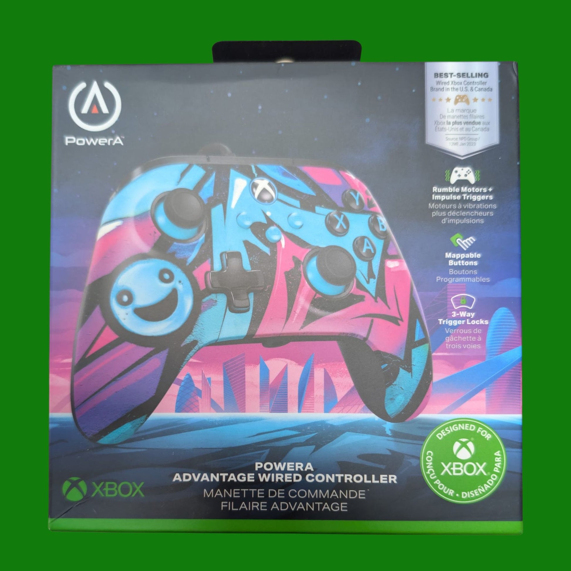 Controller cablato Advantage per Xbox Series X, S - Wildstyle